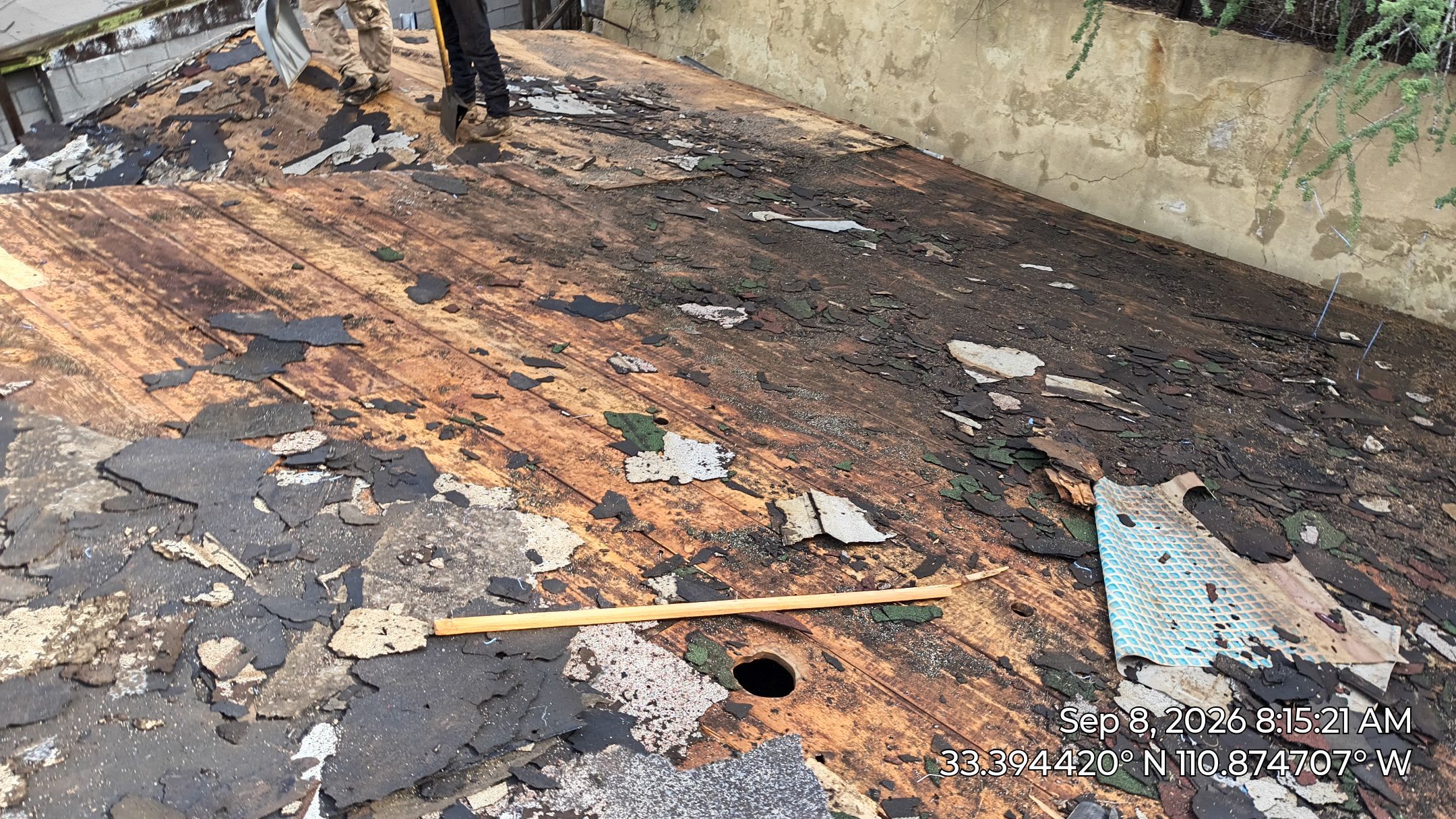 Comprehensive Roof Replacement and Structural Wood Repairs in Miami, Arizona by APM Builders LLC