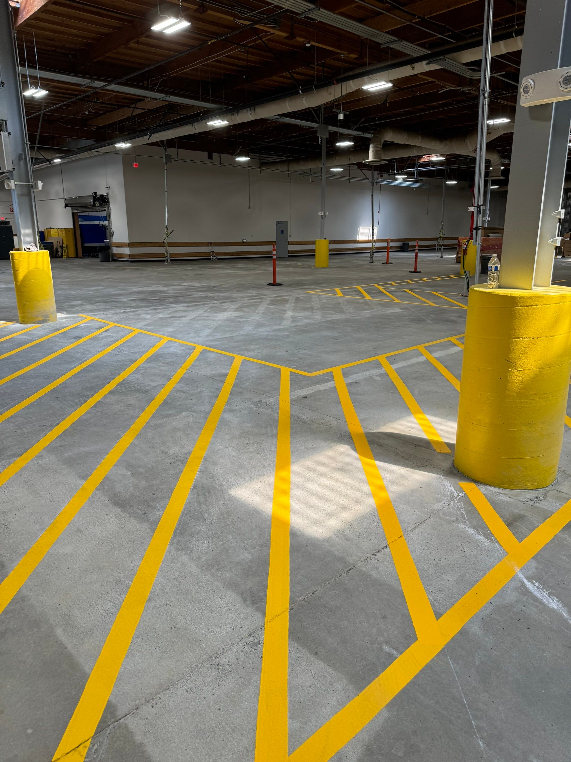 USPS Asphalt Patch Repair, Indoor Parking Lot Sandblast, Outdoor Parking Lot Sealcoating & Indoor/Outdoor Parking Lot Striping  by Jireh Asphalt & Concrete Inc 