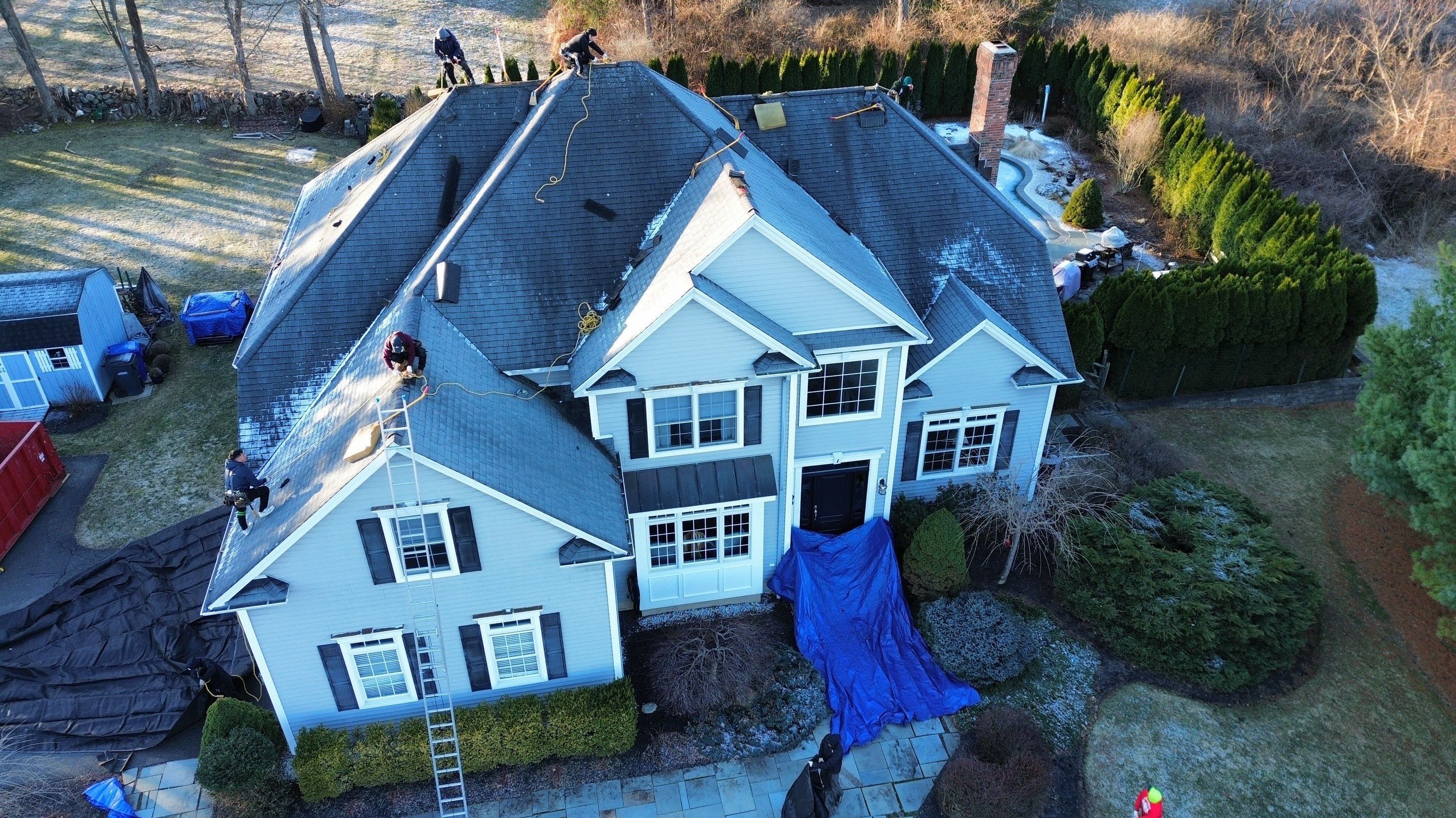 Federowicz Roof Completion by Royal Restoration CT 