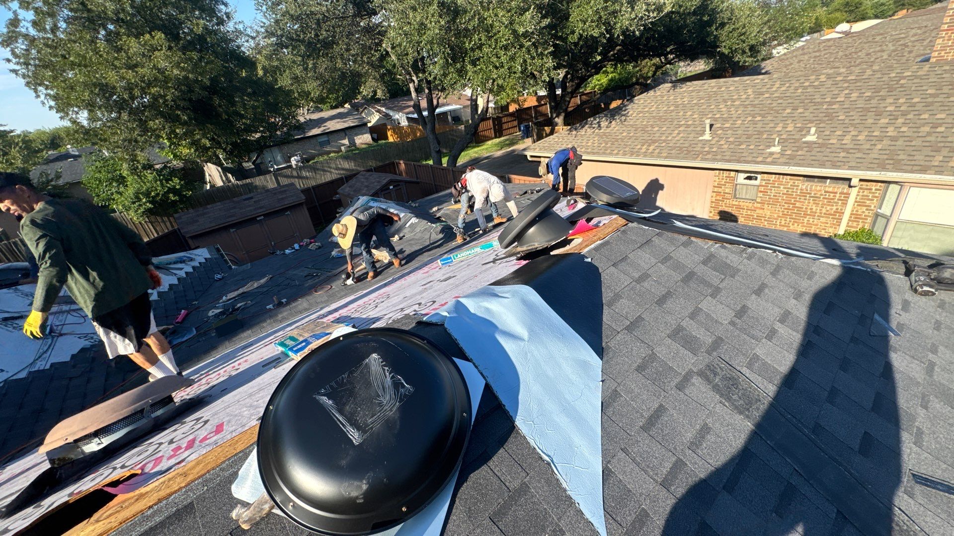 Project in Garland by Rhino Roofing and General Contracting, LLC