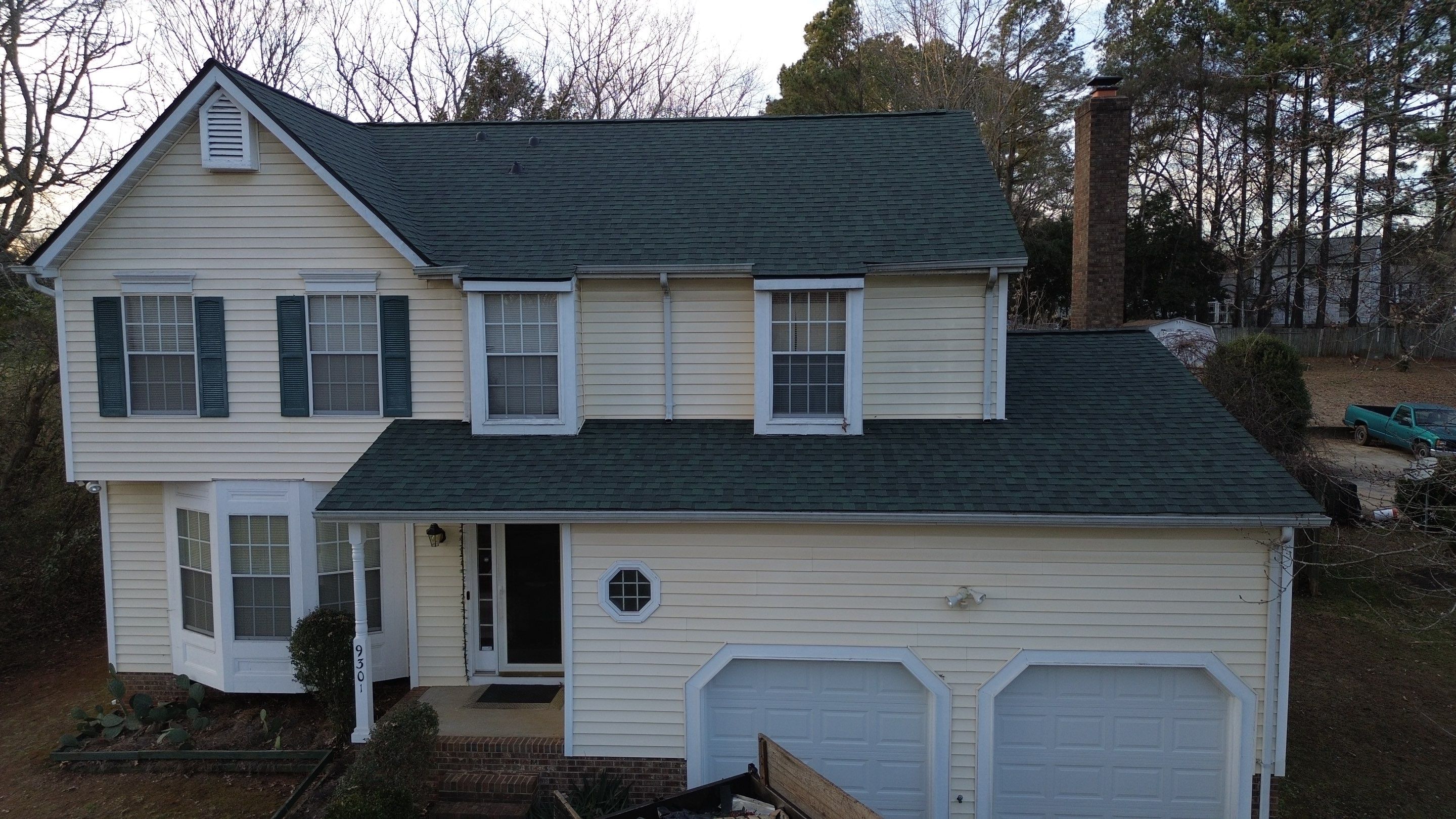 Roof replacement and interior repair by hail and wind damage by Just Brilliant Restoration JBR