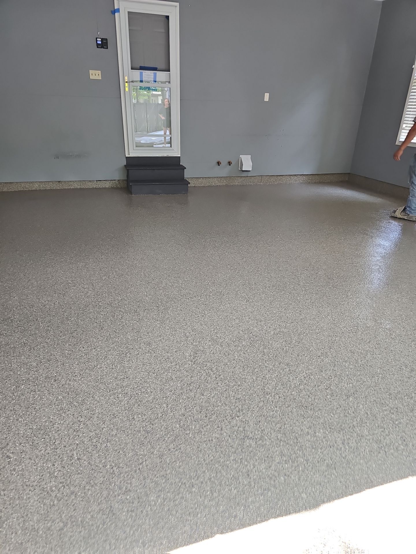 Garage Floor & Organization in South Bend! by Innovative Spaces / Innovative Concrete Coatings