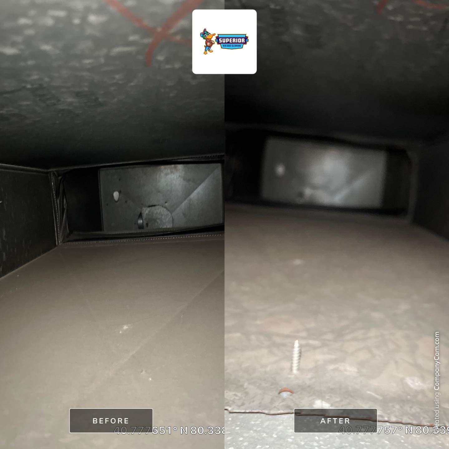 Air Duct Cleaning With a Vacuum Truck in Beaver Falls, PA by Superior Air Duct Cleaning