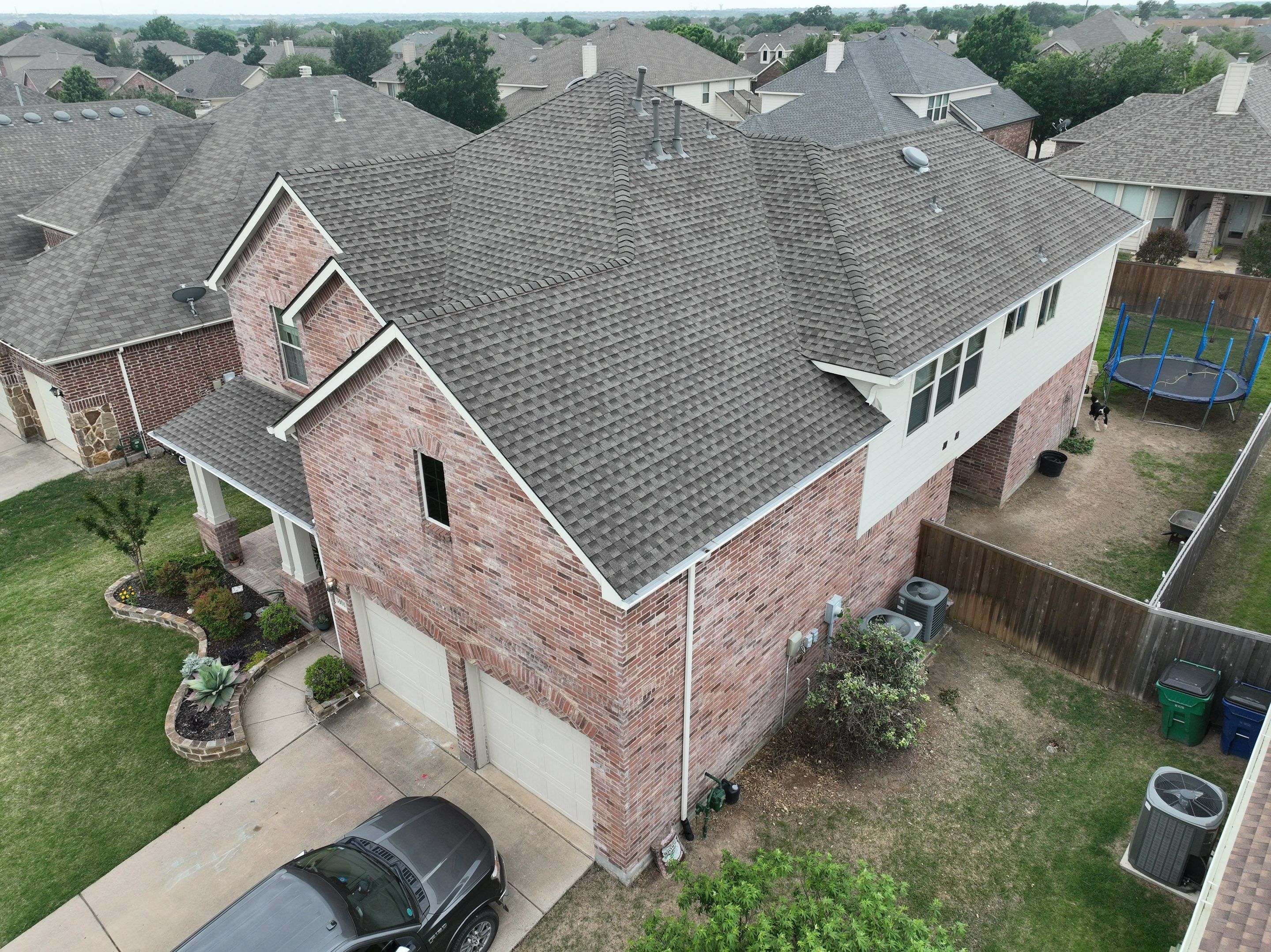Residential Roofing Installation using GAF Timberline HDZ Weathered Wood by OneSource Roofing and Restoration