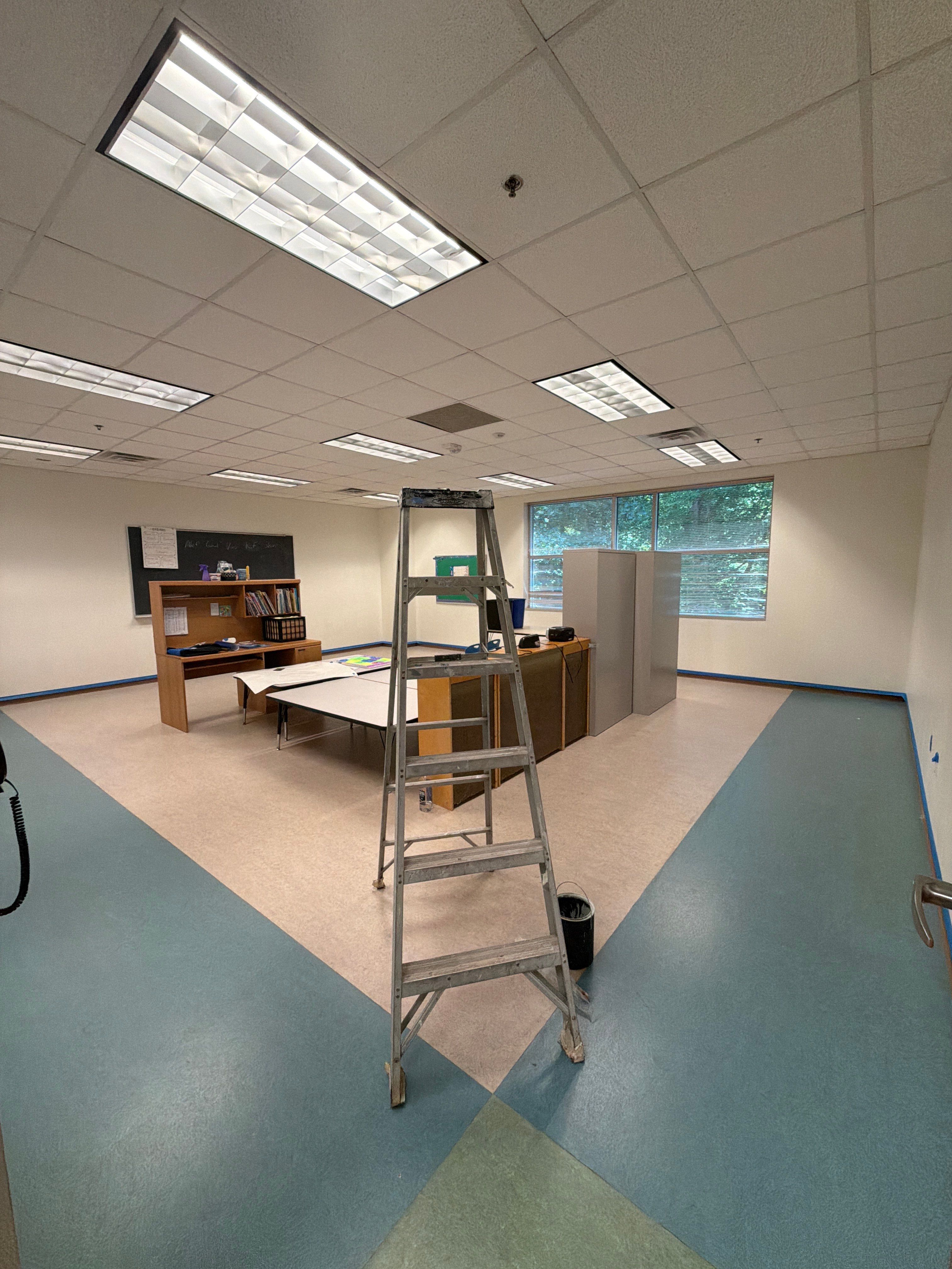 Interior Painting – Beth Myers Synagogue by Billy Weatherspoon Contractor