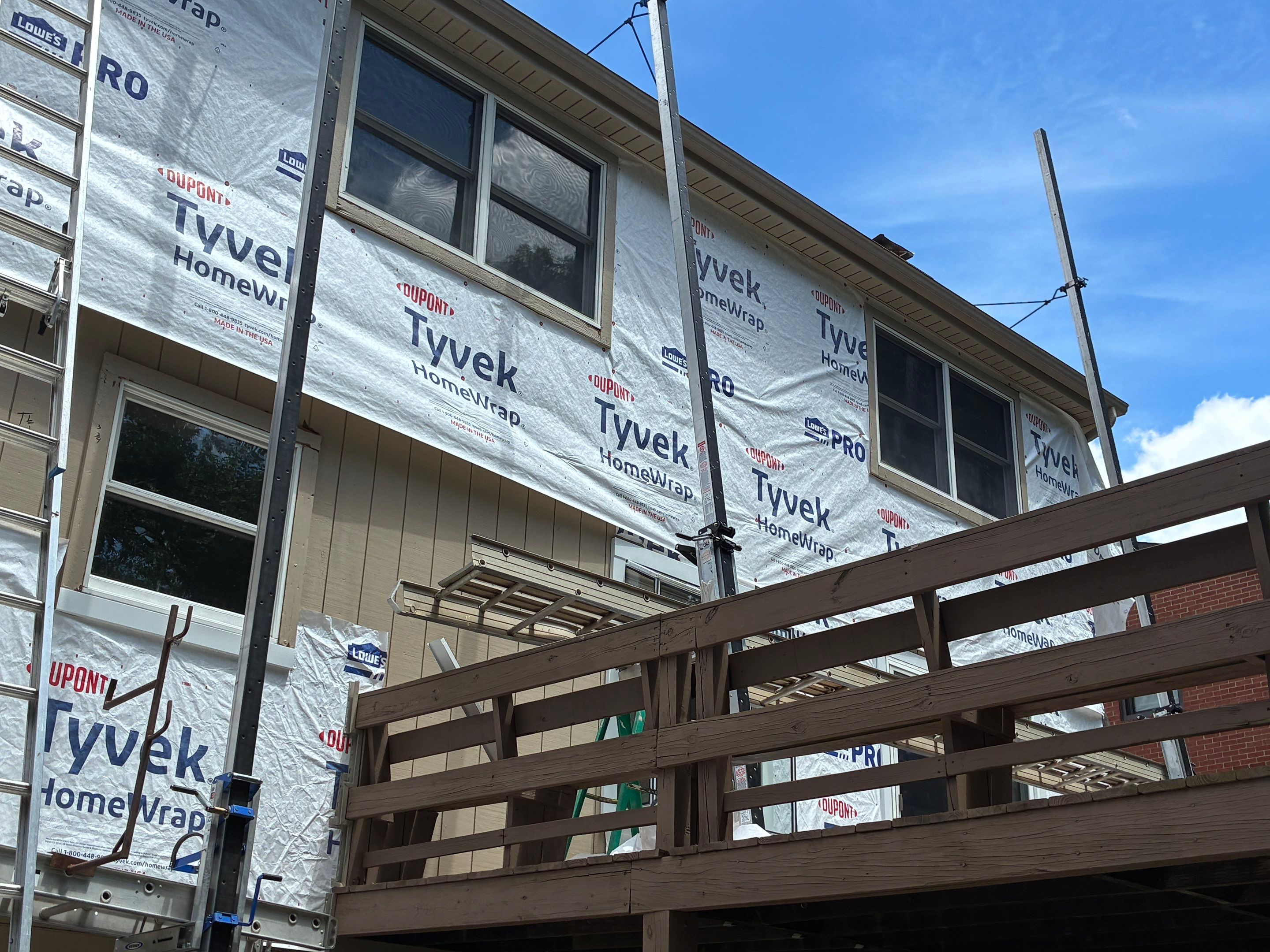 Mastic Vinyl Siding Replacement on Rear of Home by Ideal Siding Pittsburgh
