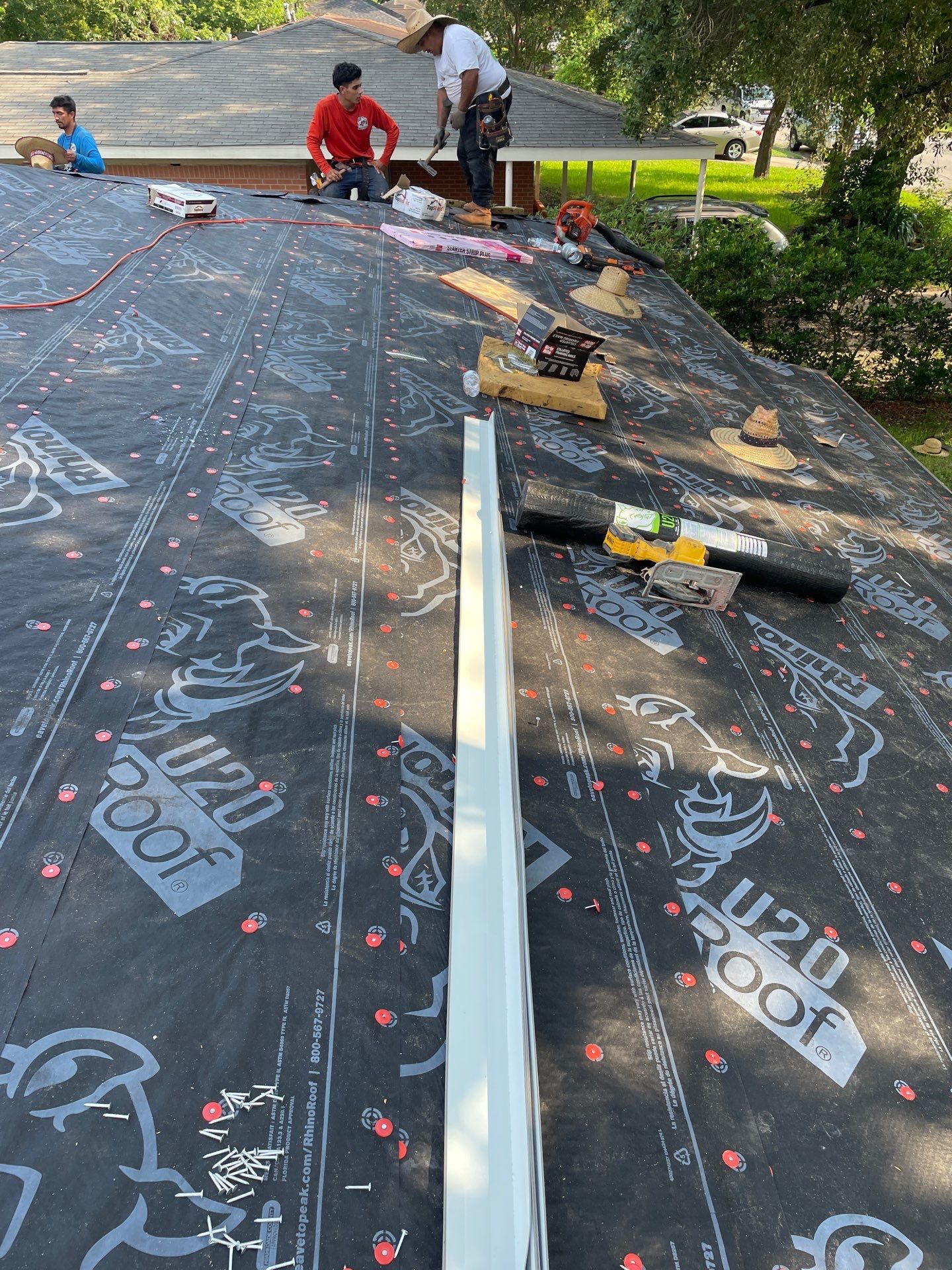 Residential Roofing Repair using Owen's Corning Duration (Lifetime) Shingles by Roof Repair Company
