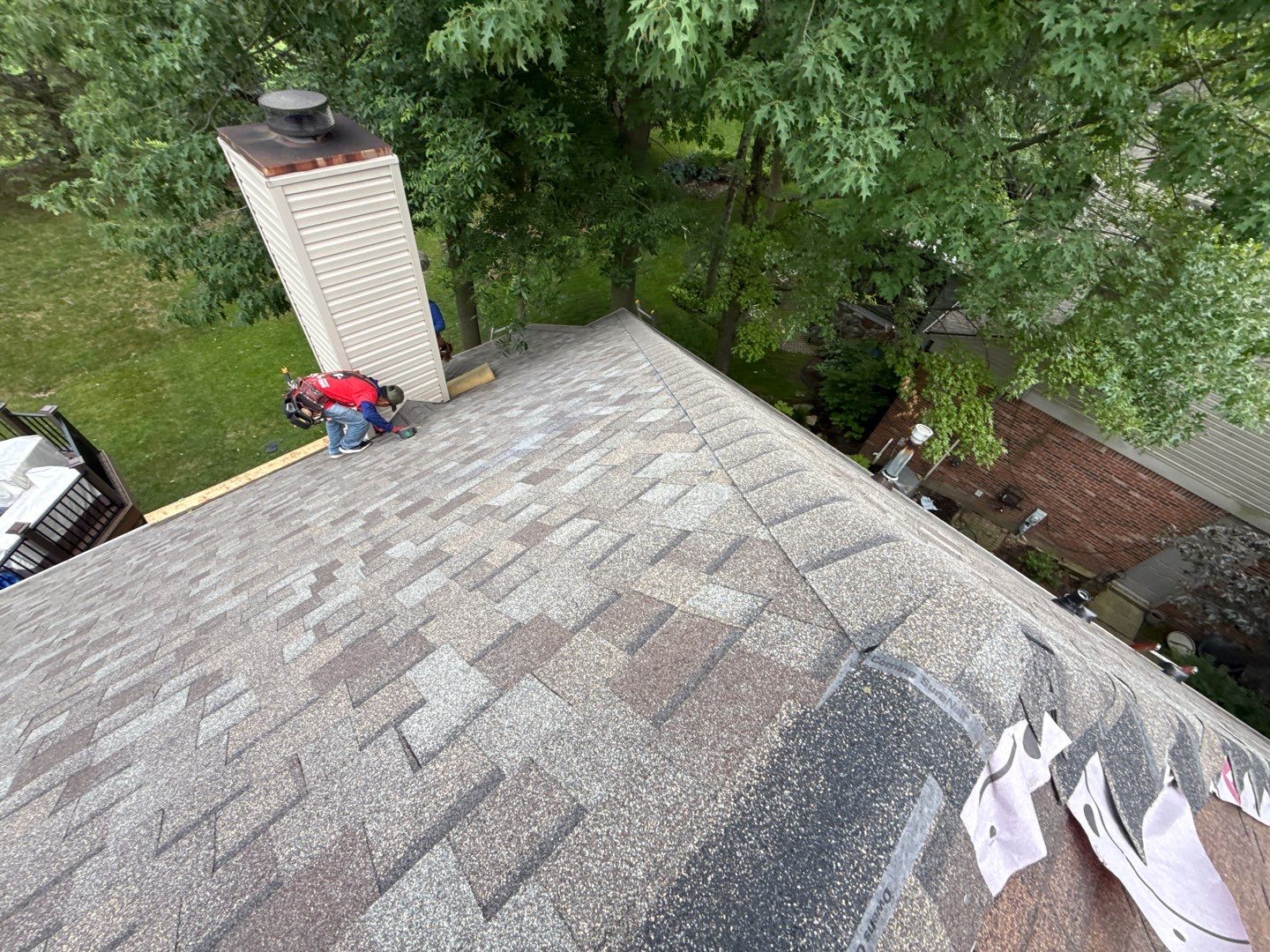 Roof Replacement using Owens Corning Duration Flex by 180 Contractors
