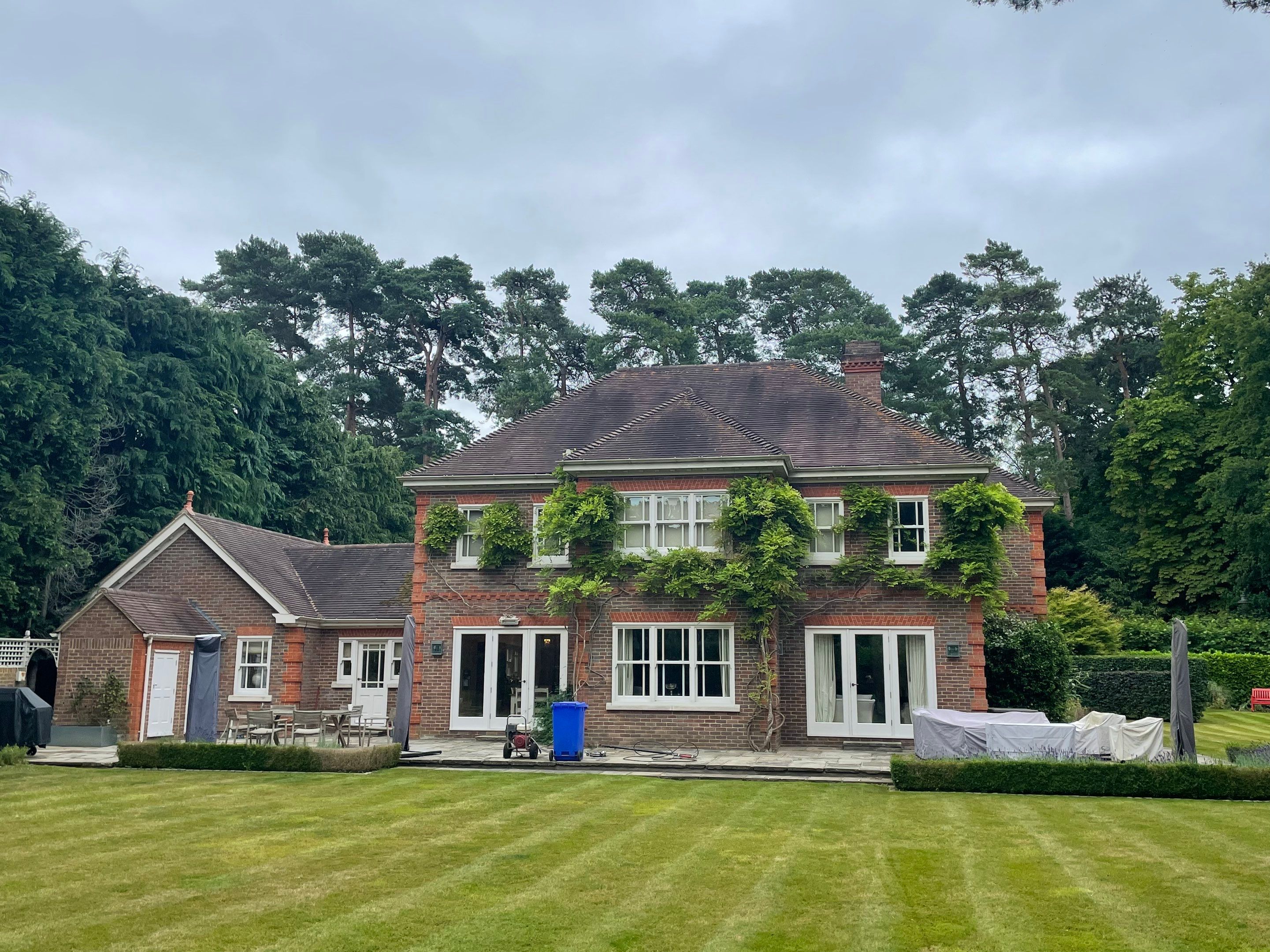 Exterior Cleaning using Honda 15lpm Low Pressure Washing Machine by Ges Exterior Cleaning ltd