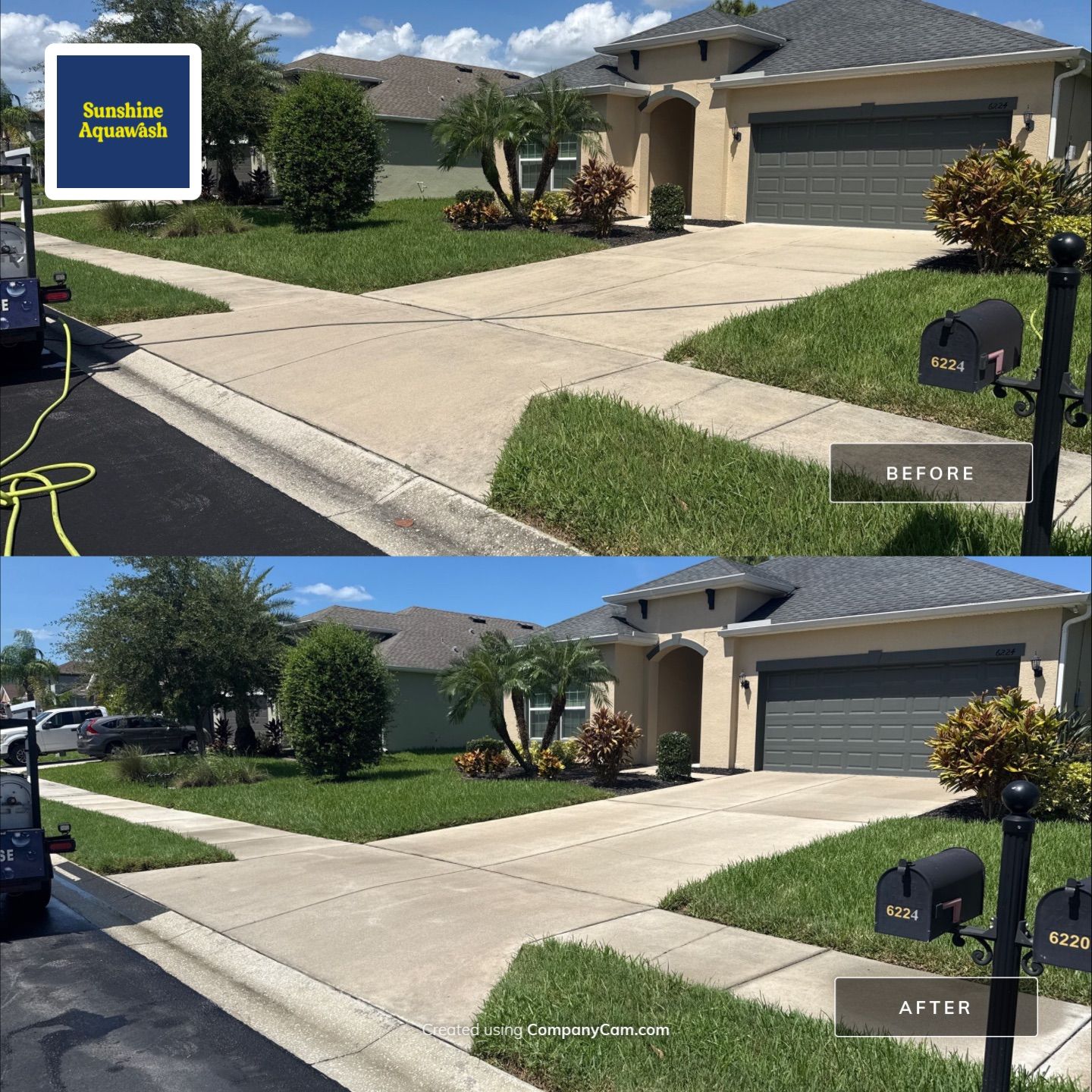 🏡 Full Exterior Cleaning – Old Mill Preserve, Palmetto, FL by Sunshine AquaWash