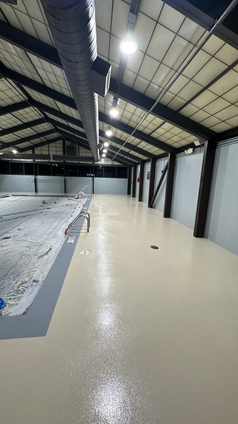 Hotel Pool Deck Project in Mason by Floors in a Day, Inc