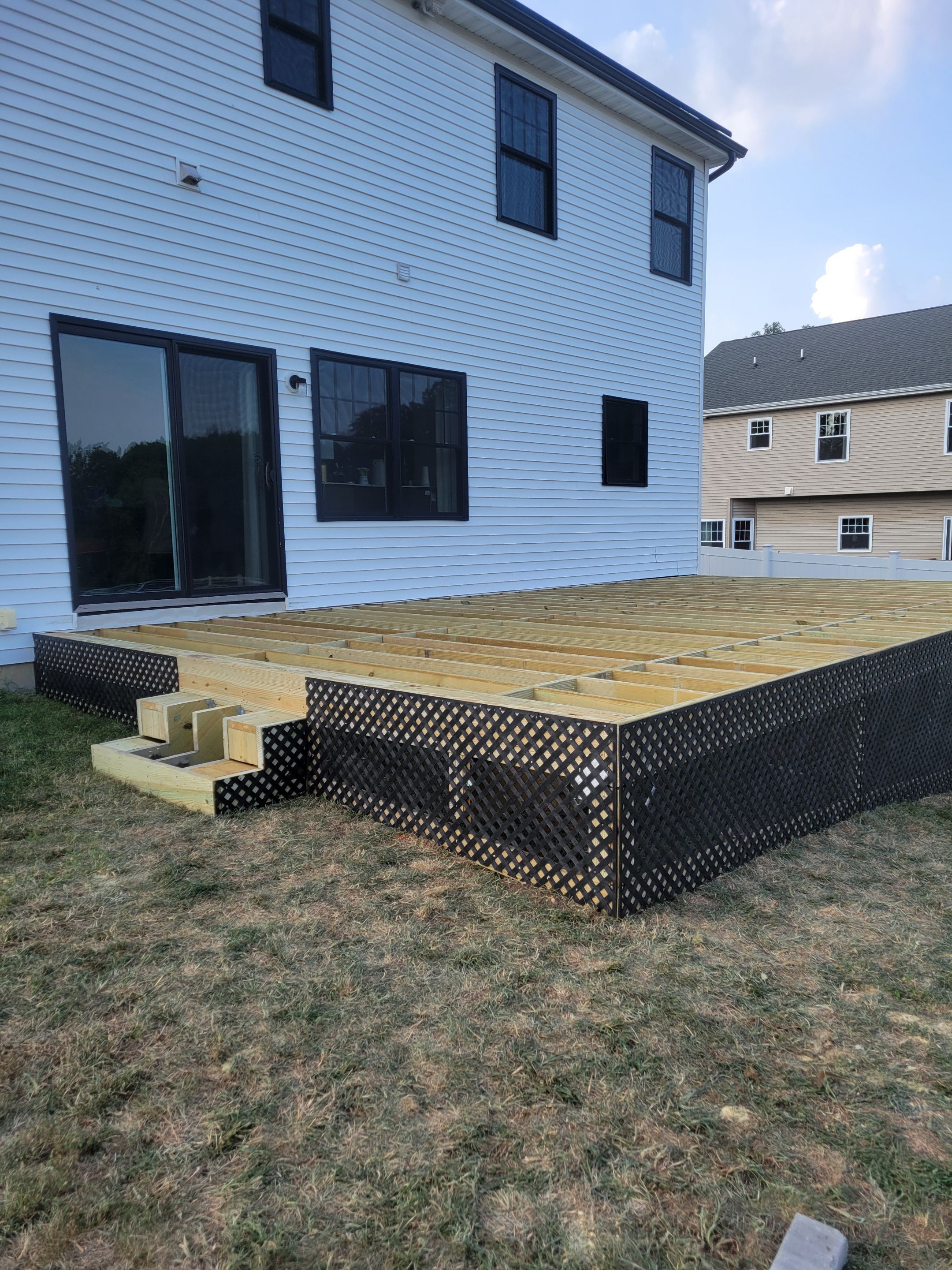 new deck in wall nj by deck guardian