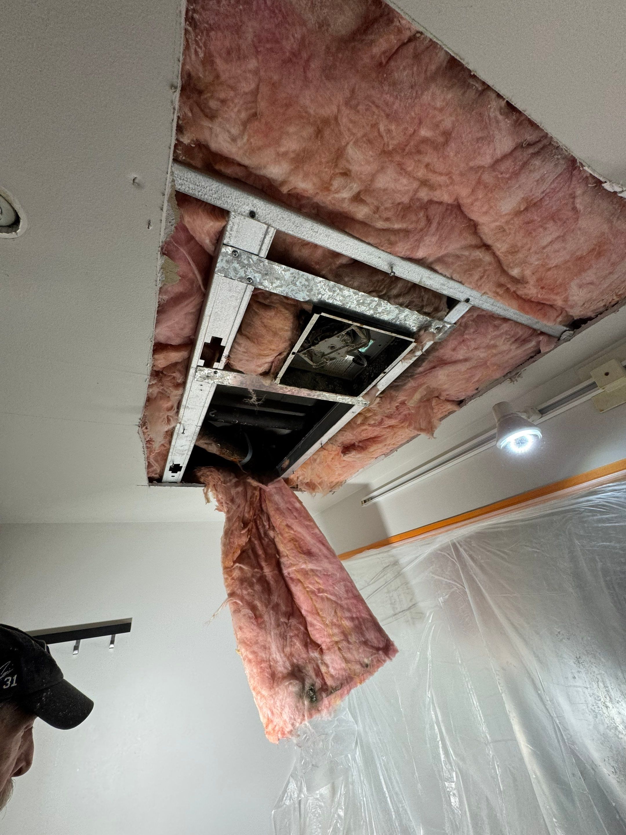 Water Damage Restoration Caused By Leaking Toilet  by YVR Construction Group