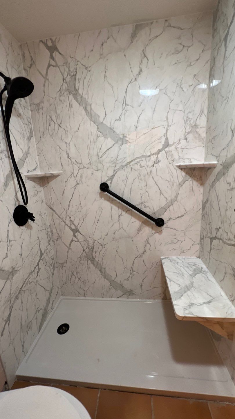 Leon Valley Tub to Shower Conversion by Legacy Bath and Kitchen