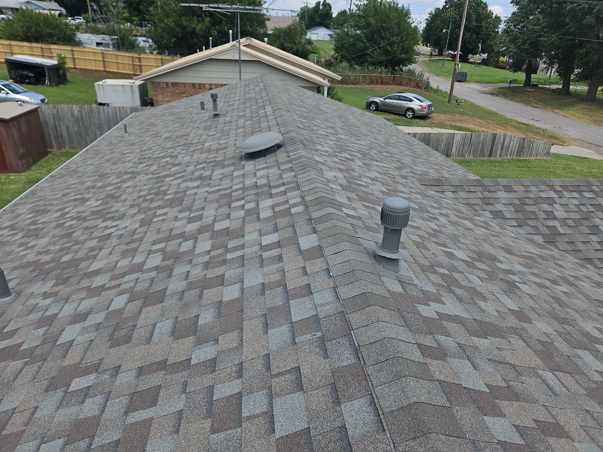 Roof Replacement Project in Geary, OK by Z Construction & Roofing, LLC