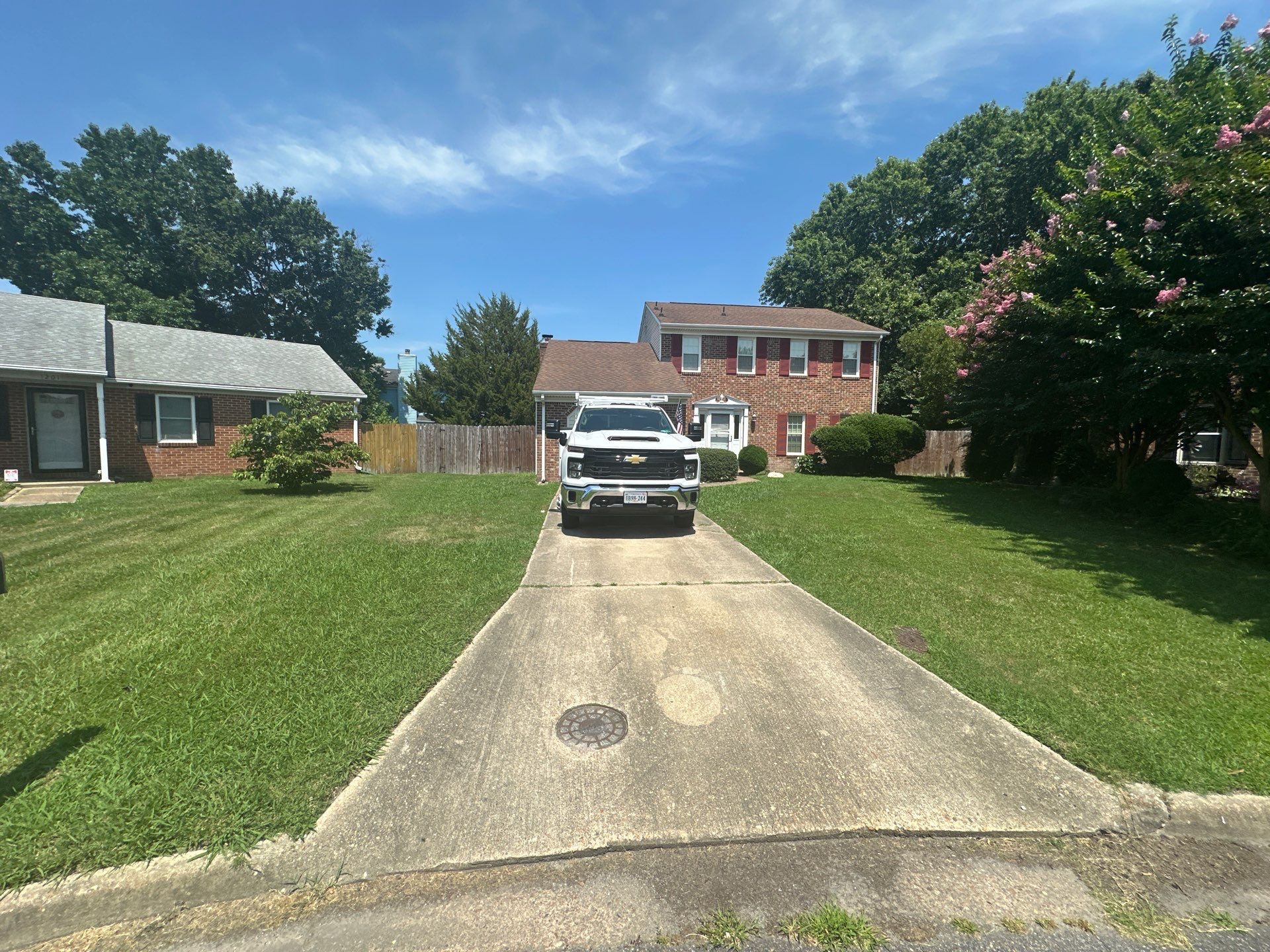 Project in Virginia Beach by Sam The Concrete Man Virginia Beach