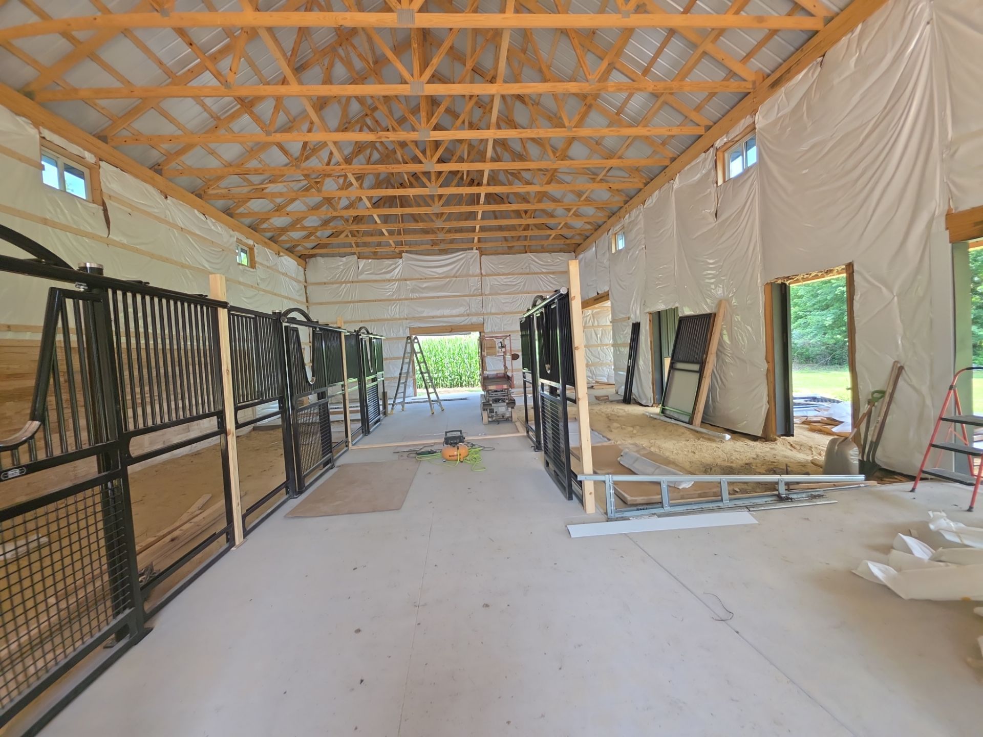  Horse stables by Miles Construction 