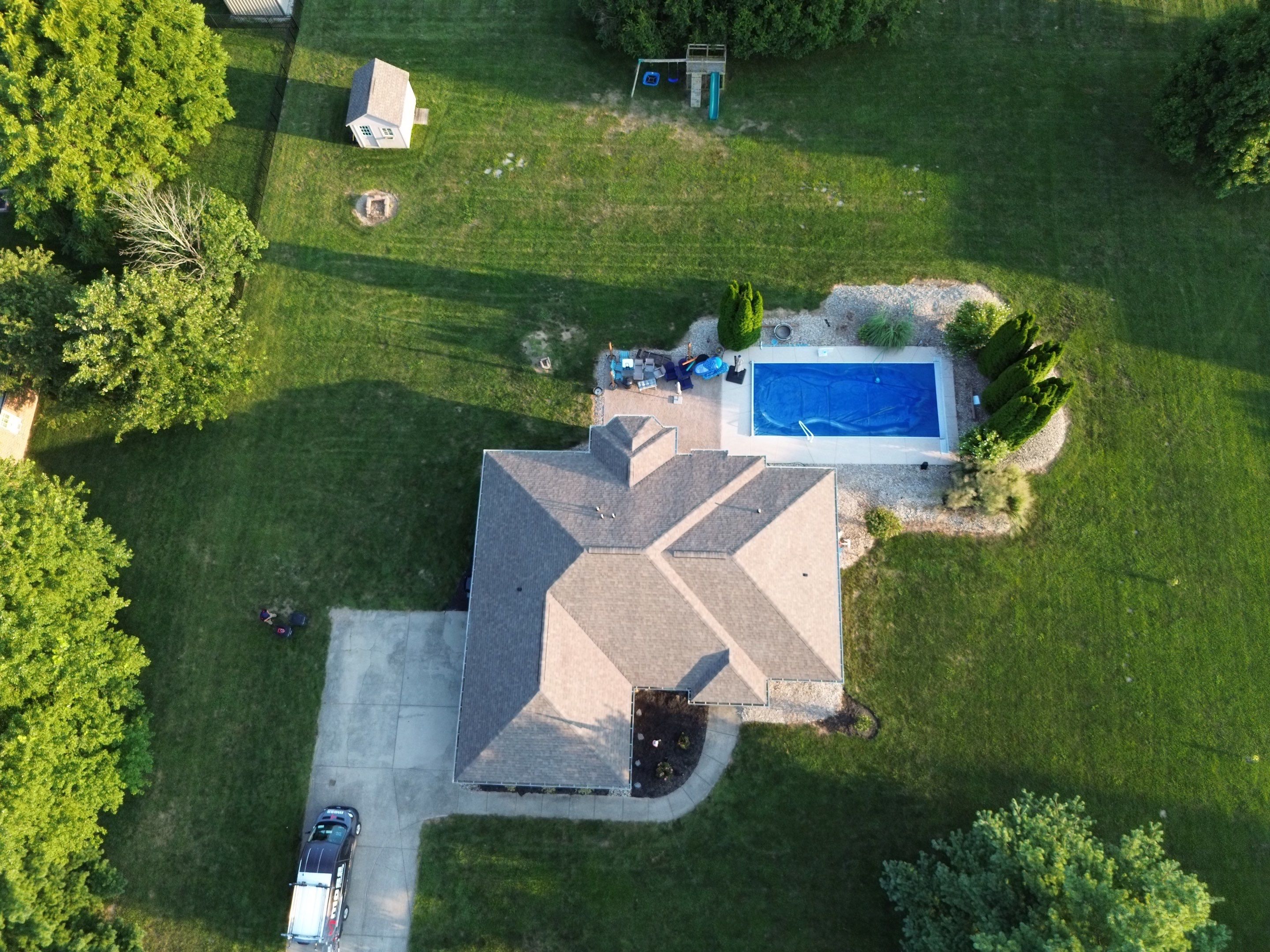 Project in Mooresville by Moss Roofing