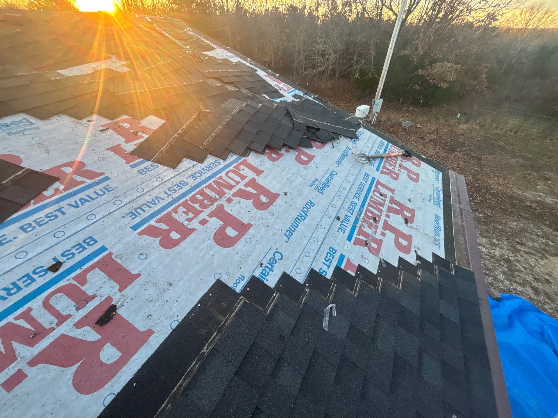 Residential Roof & Gutters Guards Install  by Titan Commercial & Residential Roofing 