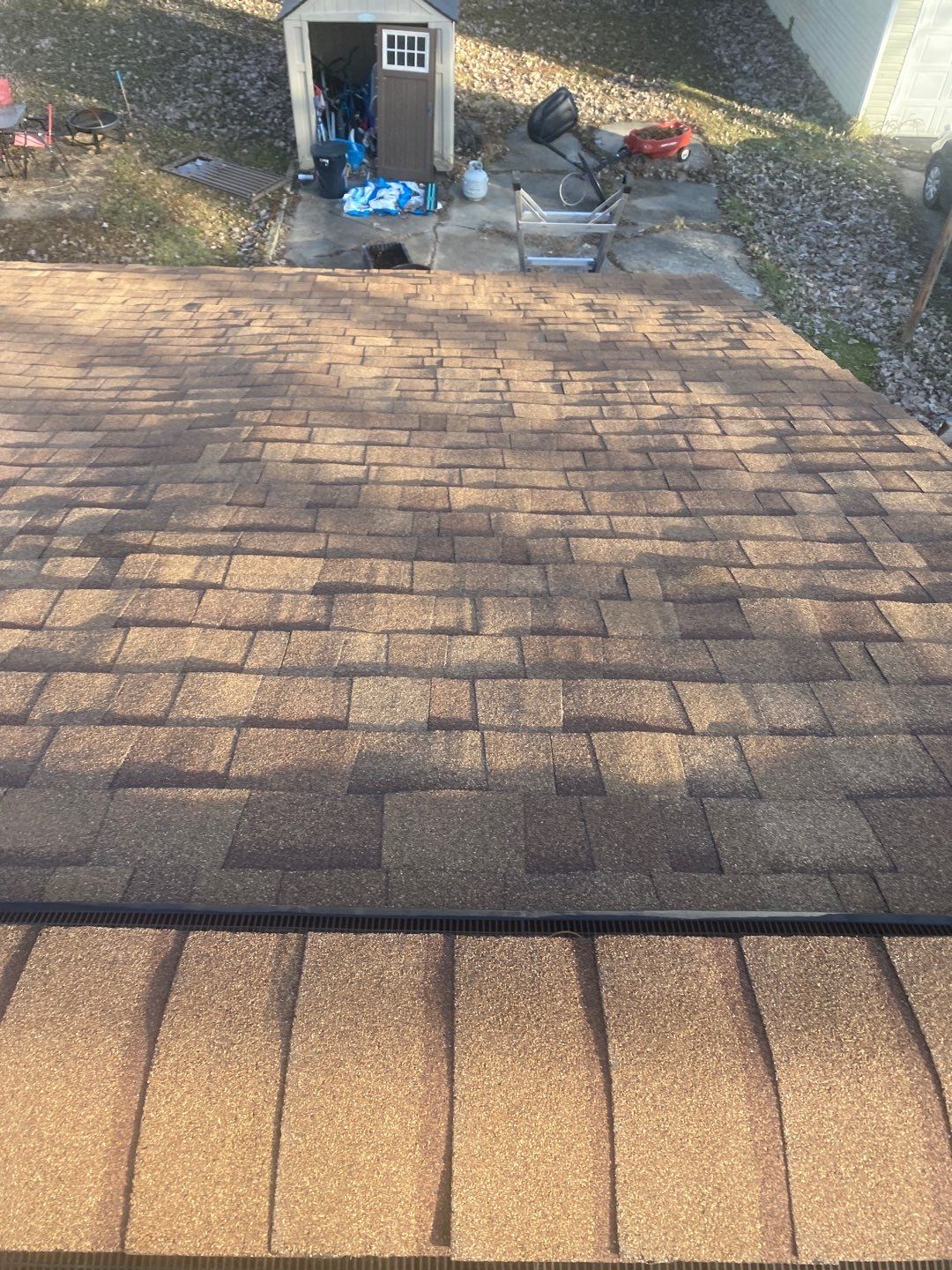 Residential Roofing Installation using Owens Corning Oakridge, Desert Tan by Absolute Roofing and Construction