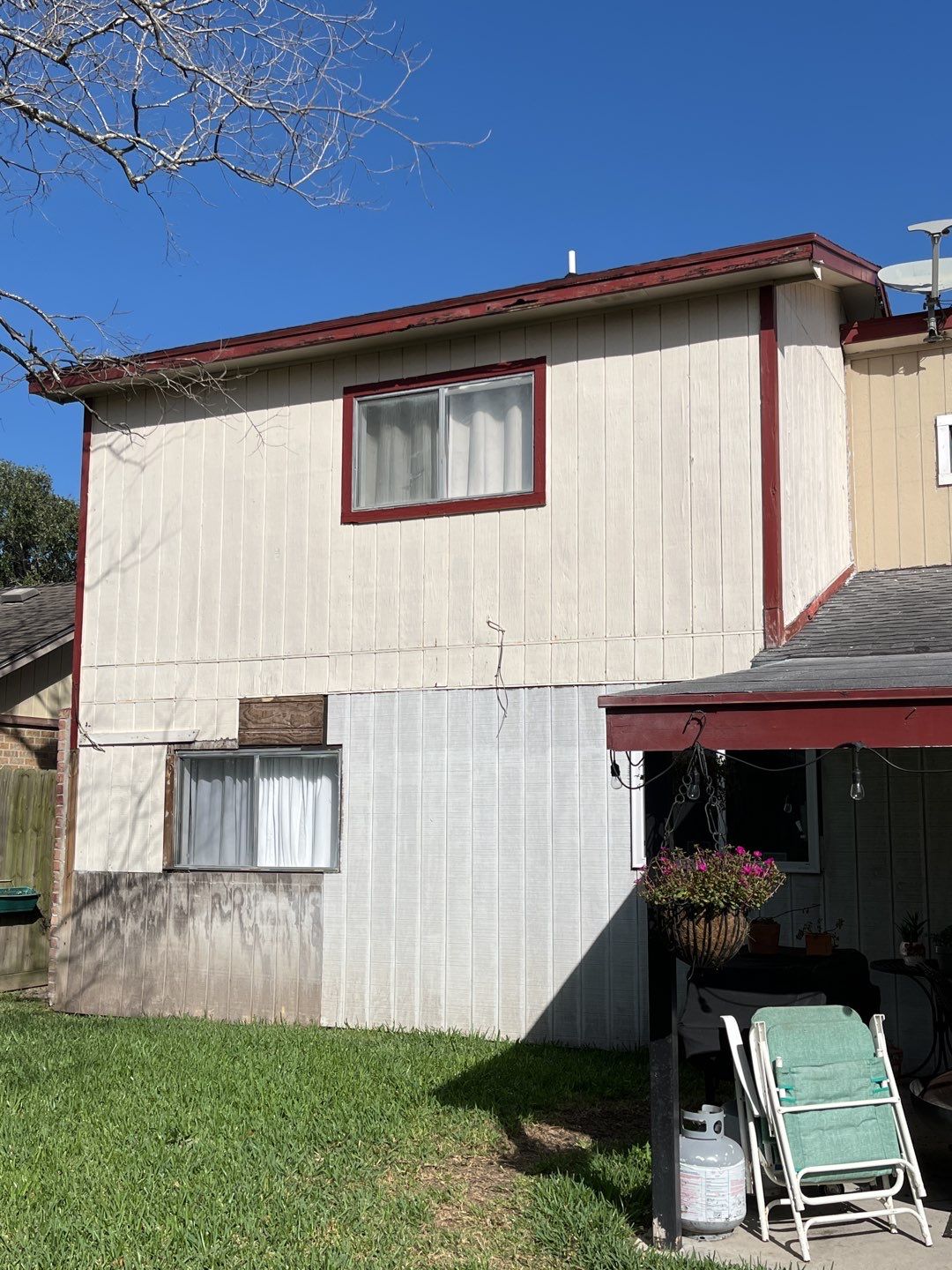 Exterior Transformation- Full Roof Replacment and James Hardie Siding Project by Galvan Roofing and Construction