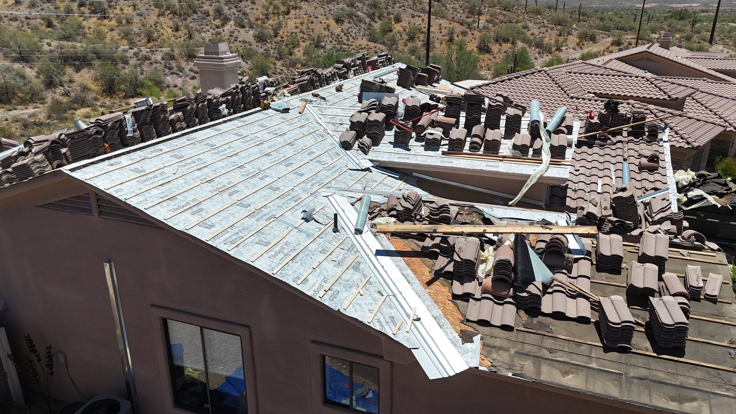 Project in Fountain Hills, AZ by Saint Roofing