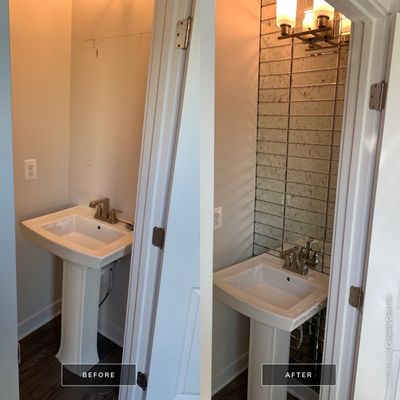 Kitchen and Bathroom Backsplash Installation