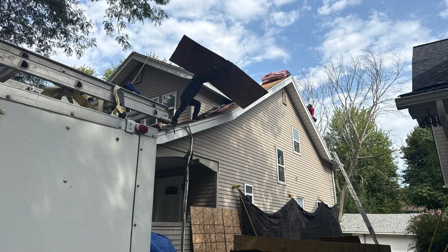 Roof Replacement using Owens Corning Driftwood by 180 Contractors