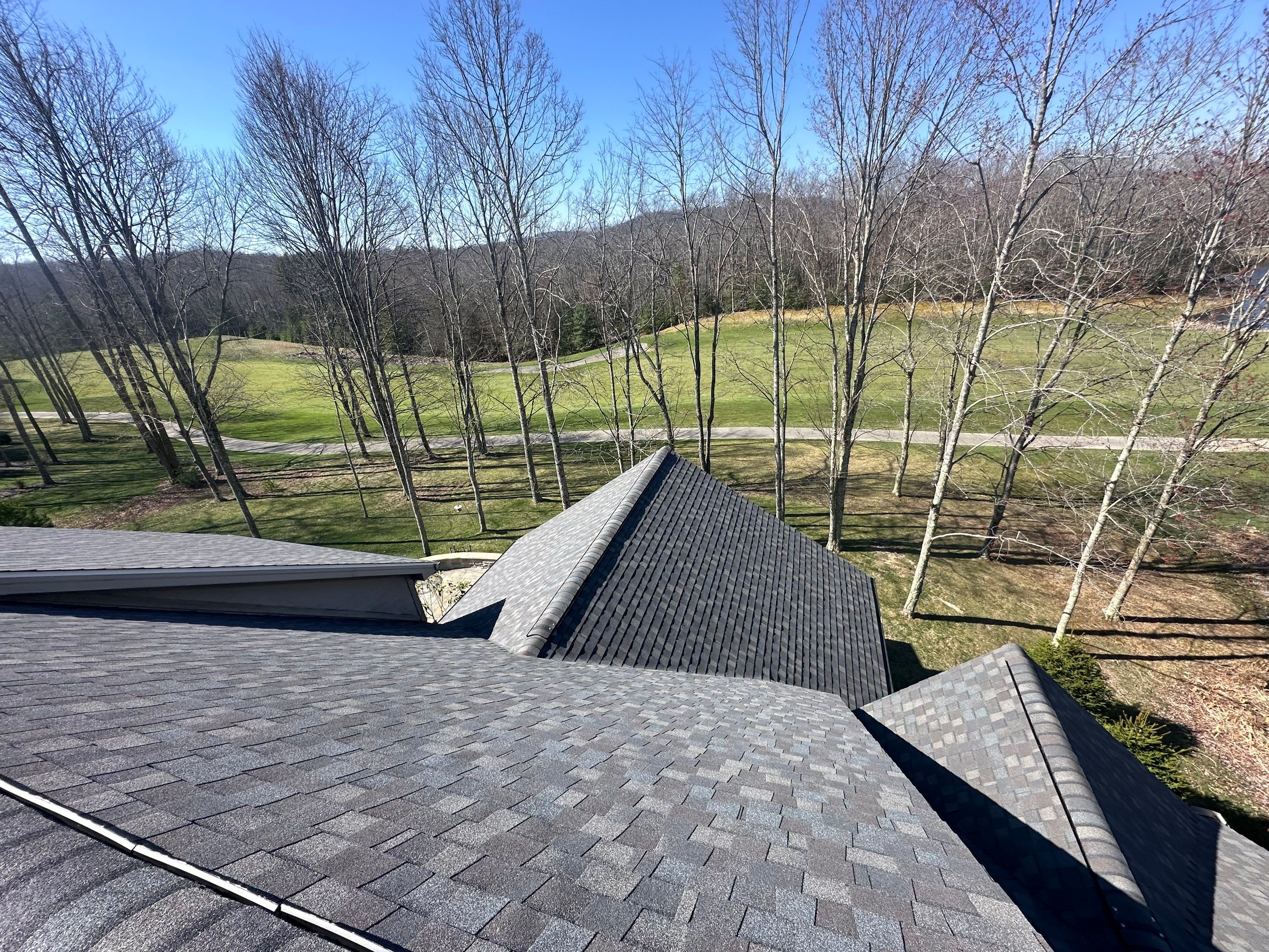 Residential Roofing Installation using certainteed Landmark Shingles by Fahey Roofing + Contracting