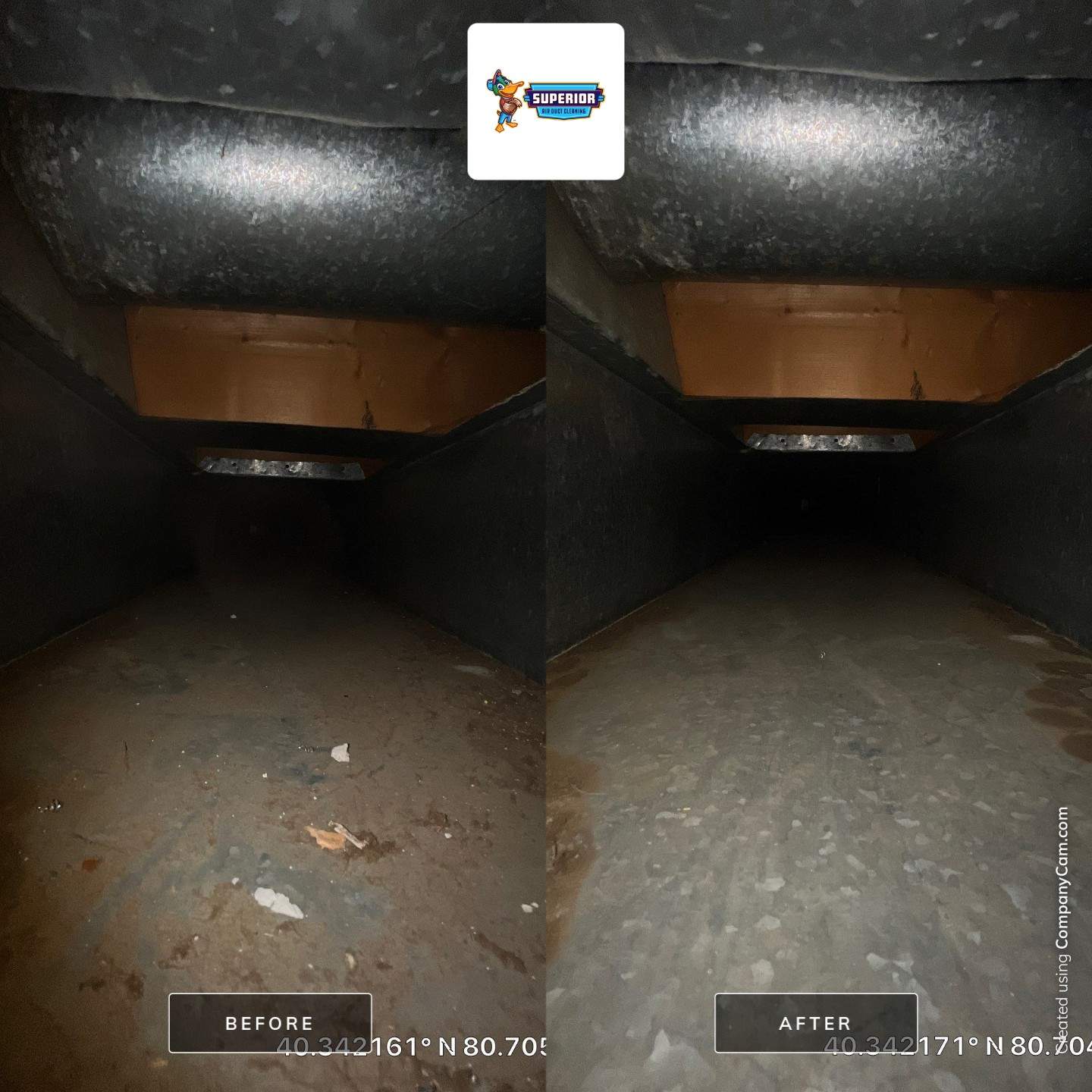 Air Duct Cleaning With a Vacuum Truck in Wintersville, OH by Superior Air Duct Cleaning