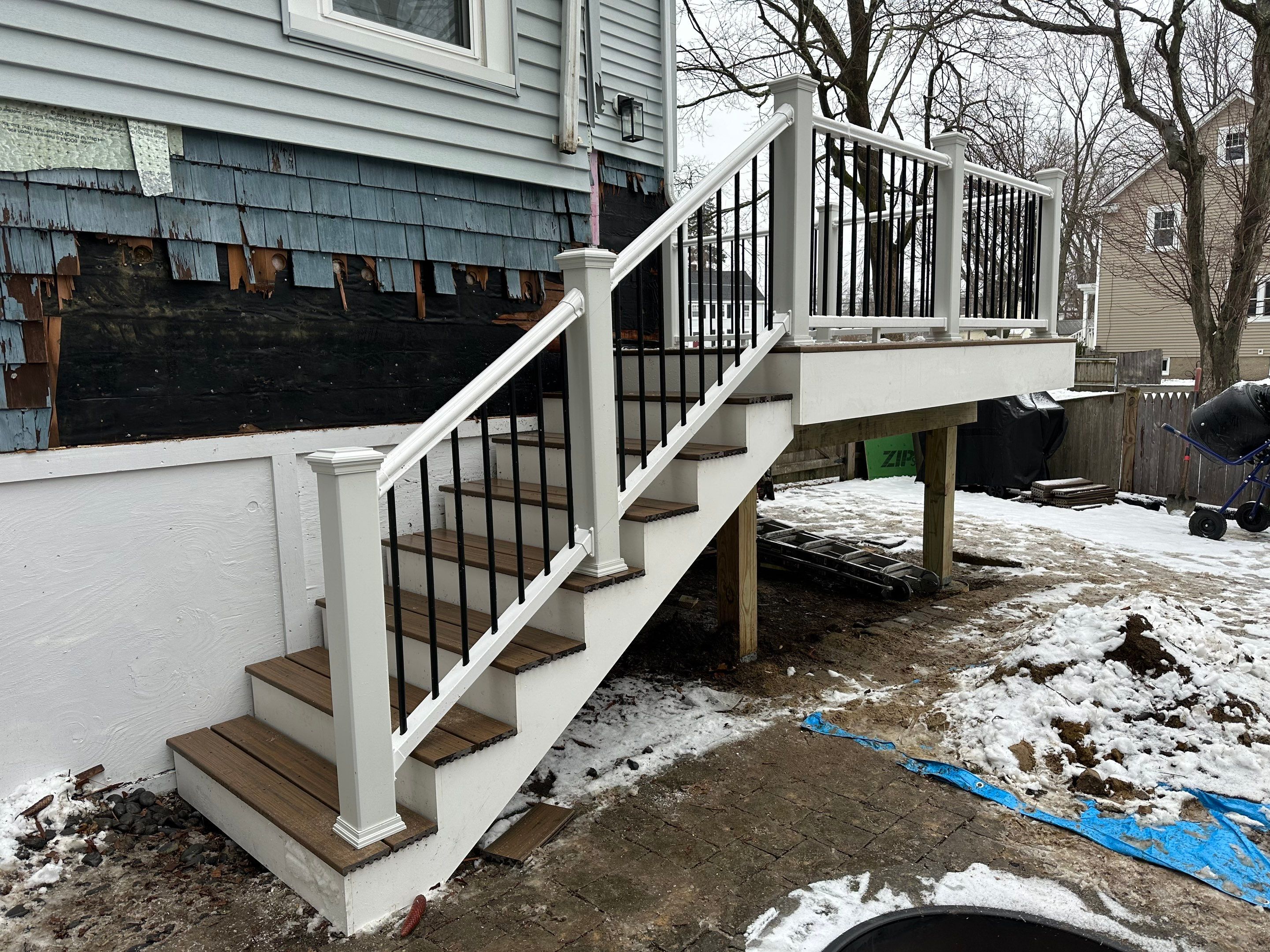 Complete exterior renovation in Norwood, MA by UBrothers Construction