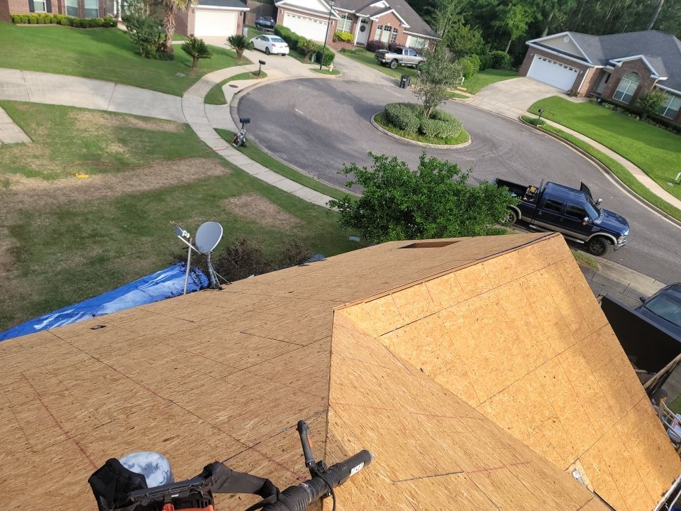 Residential Roofing Installation using Roof Replacement by American Roofing & Construction LLC