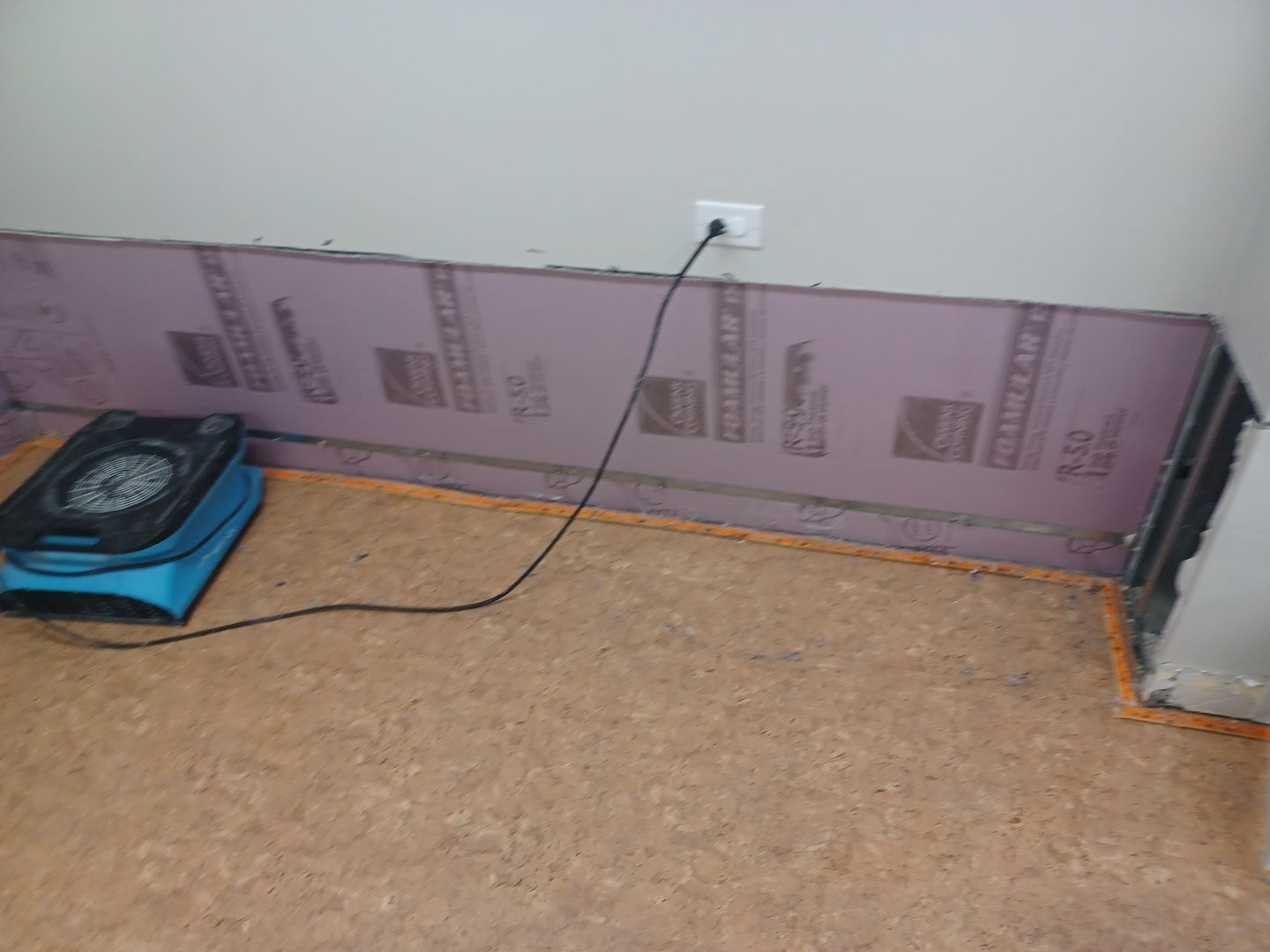 Project in Huntington Woods by EzDry Water Mitigation & Property Restoration