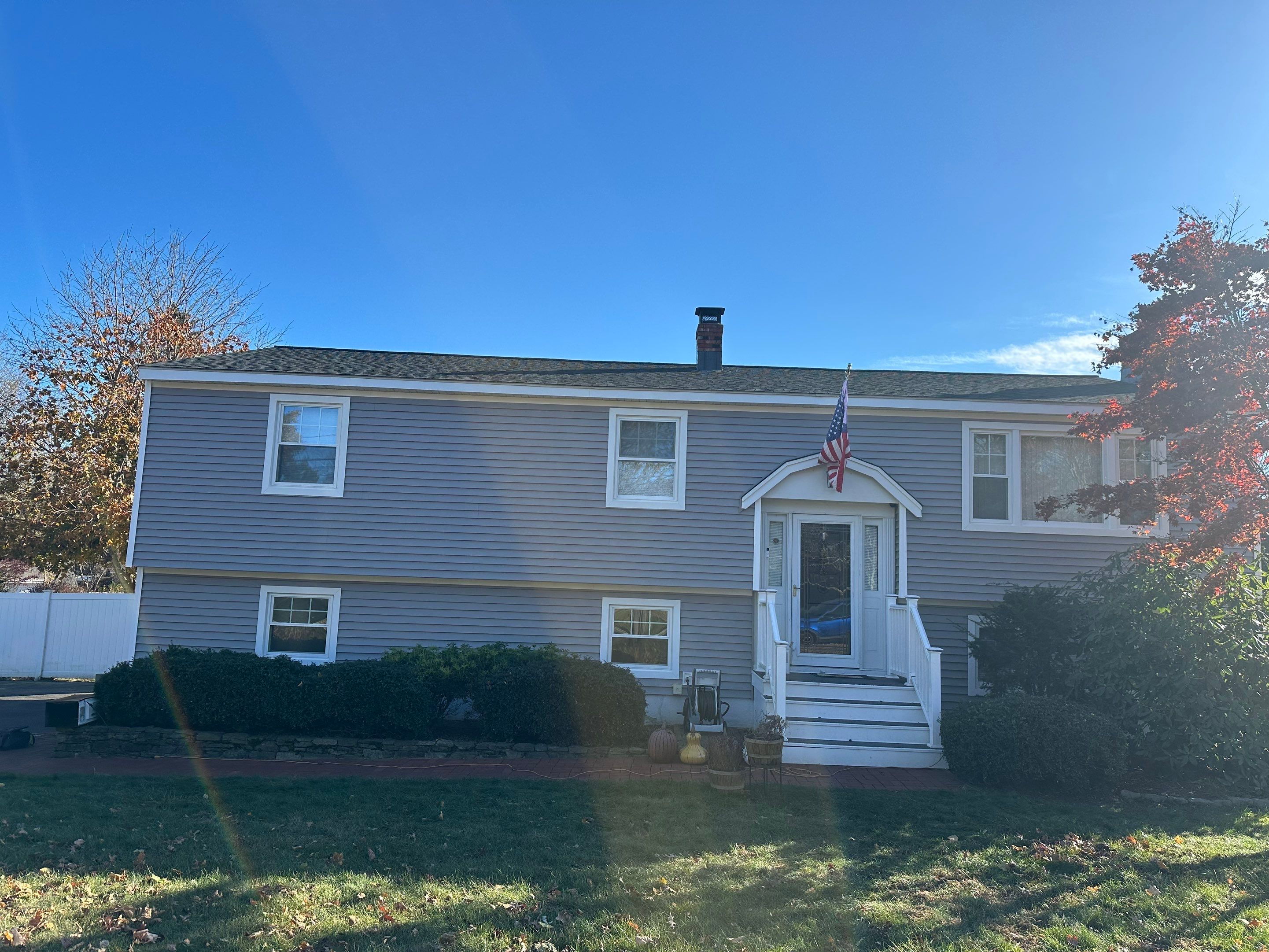 Siding Installation using CertainTeed Mainstreet Vinyl Siding - Granite Gray by A Plus Exterior