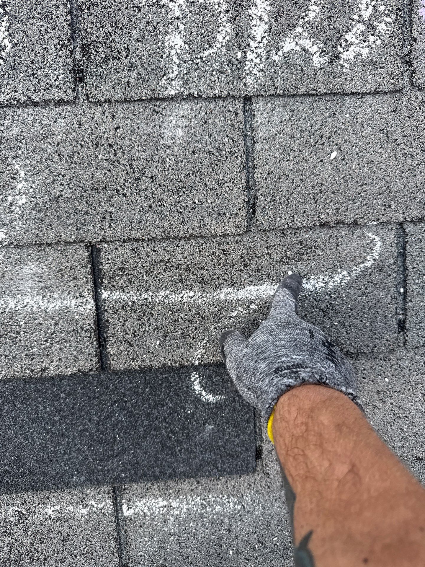 Roof and downspout replacement by hail and wind damage by Just Brilliant Restoration JBR