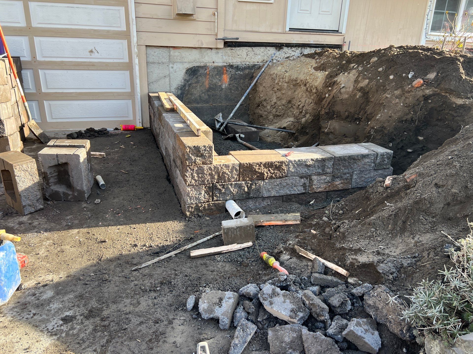 Concrete Front Stair Repair | Bothell  by Jireh Asphalt & Concrete Inc 