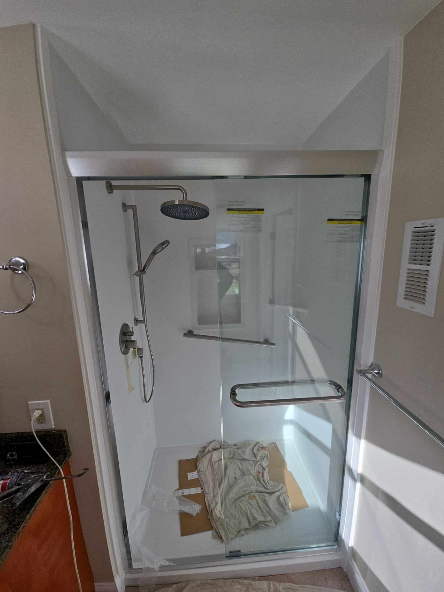 2 x shower replacement by Window Depot of Annapolis