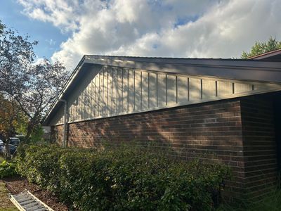 Turtle Shell gutter protection installation in Schaumburg, IL 60193, photograph 18
