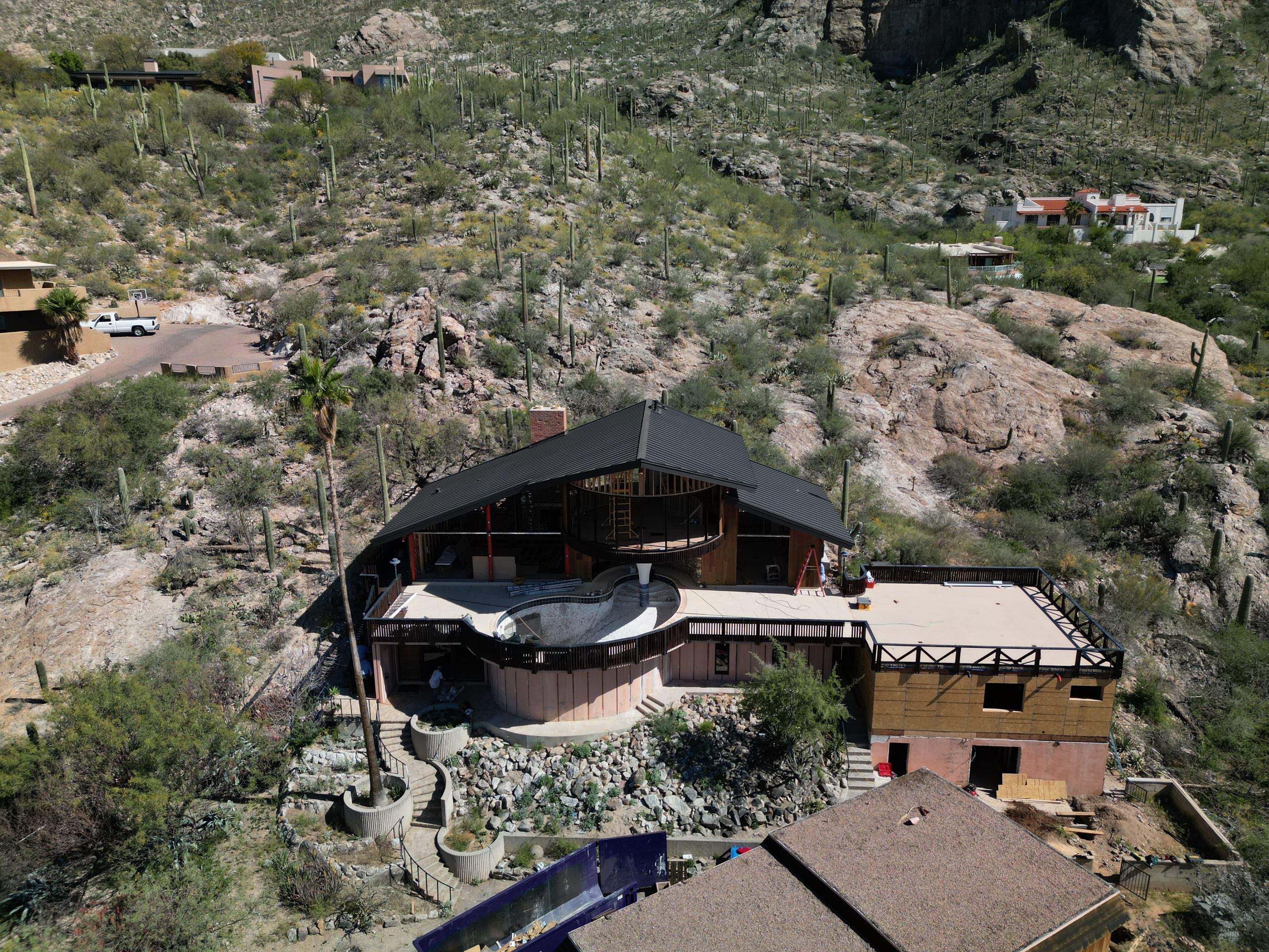 Burnished Slate Standing Seam by Reimagine Roofing