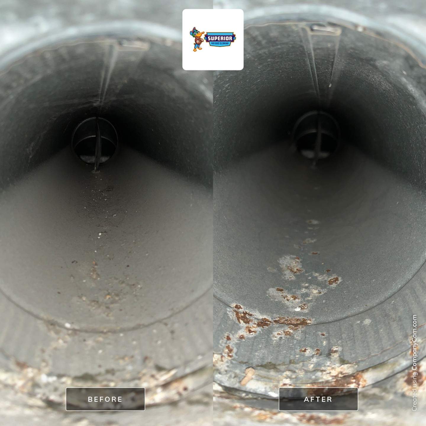 Air Duct Cleaning With a Vacuum Truck in Austintown, OH by Superior Air Duct Cleaning