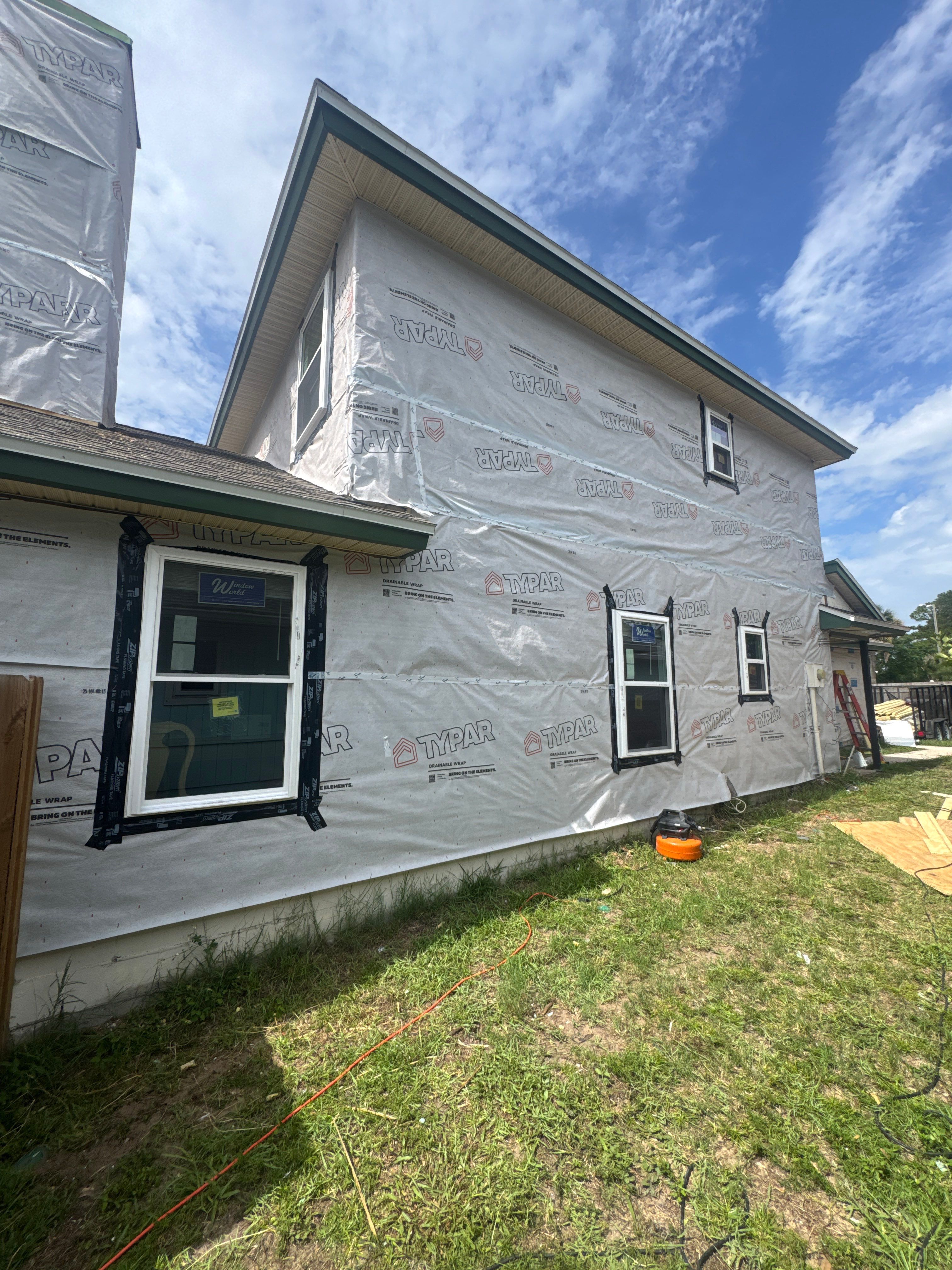 Full Exterior Renovation and Siding Installation in Jacksonville Beach by Colorwise Painting