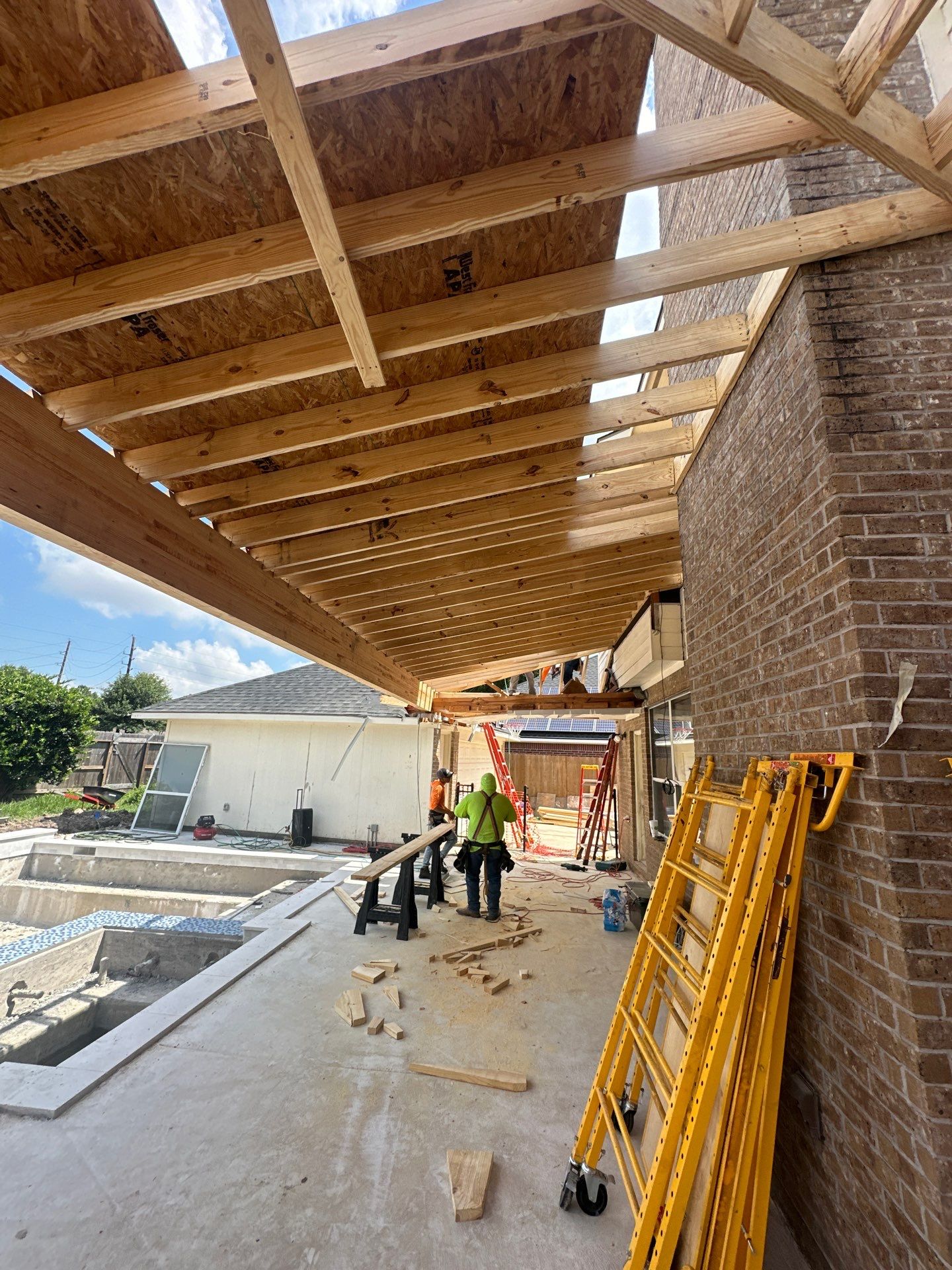 Patio Cover in Cinco Ranch by SophAlx LLC