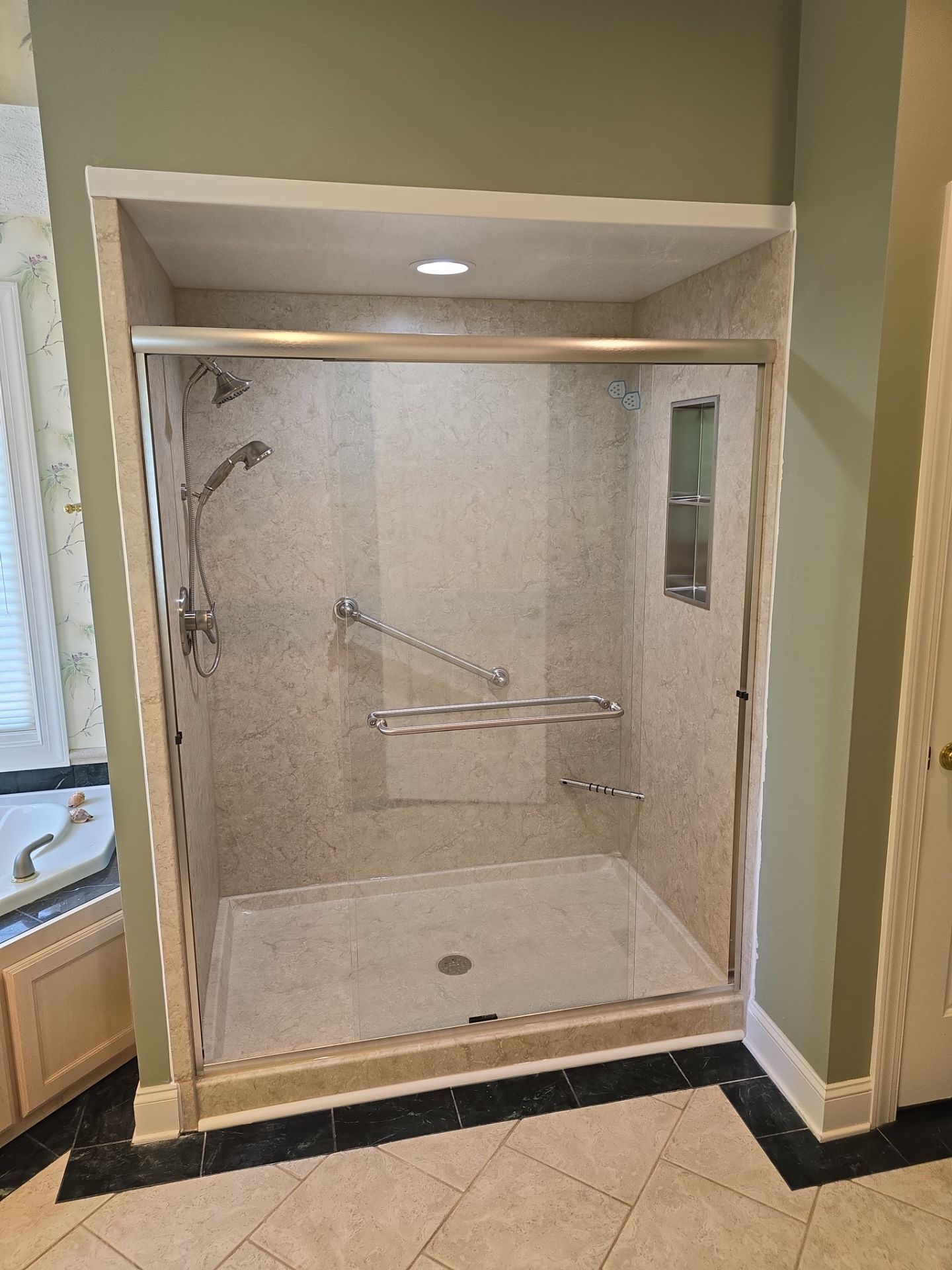 Gain Space in your Shower by BathPlanet SW Virginia