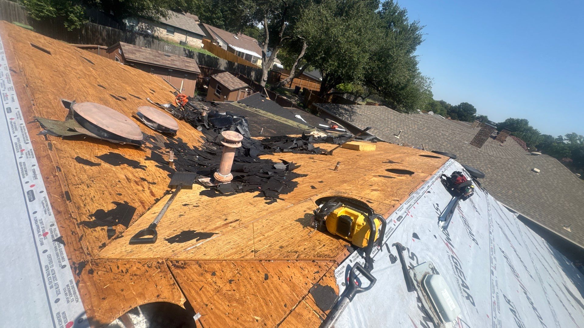 Project in Garland by Rhino Roofing and General Contracting, LLC