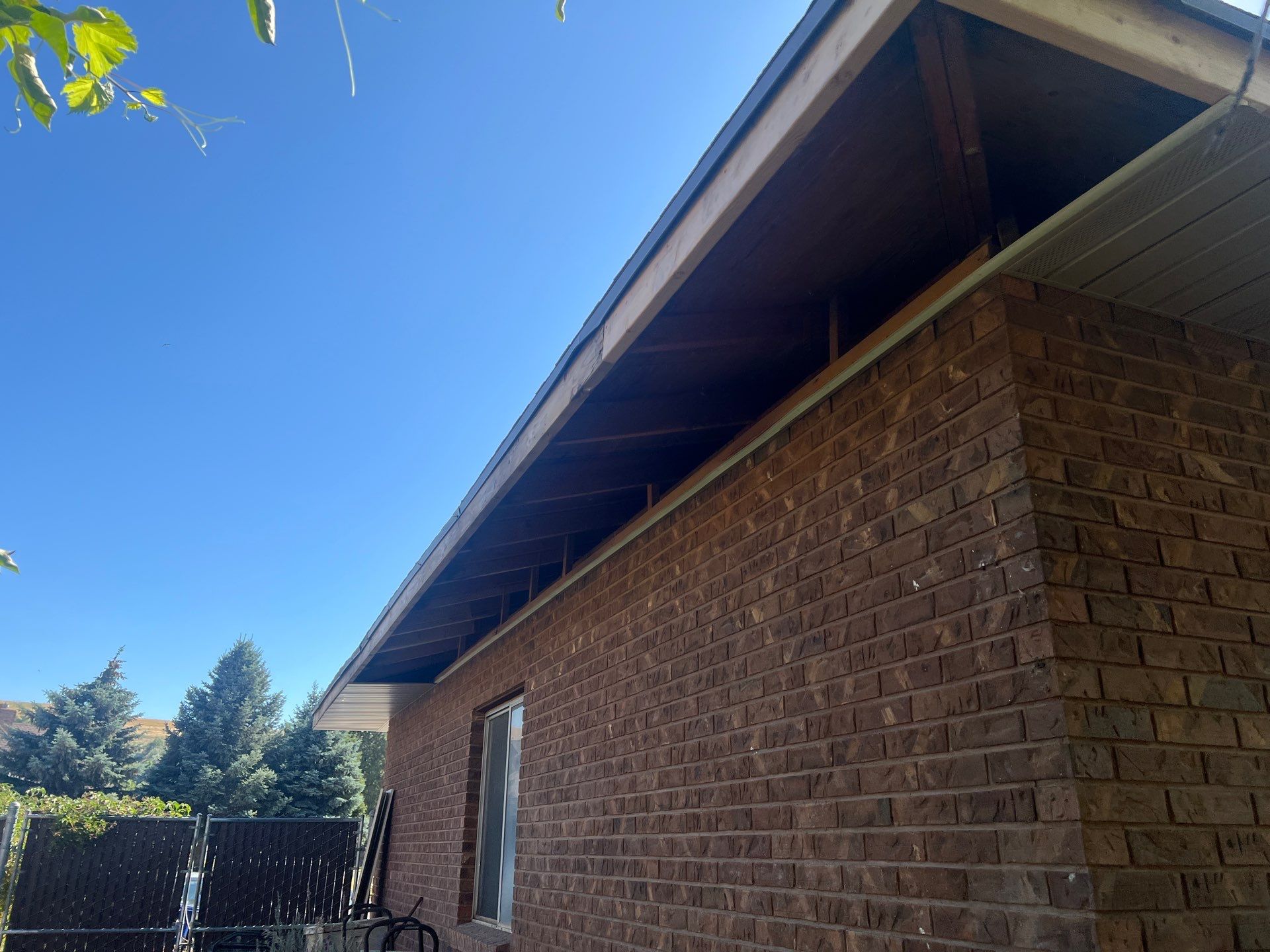 Project in South Weber by Emerald Gotcha Gutters 