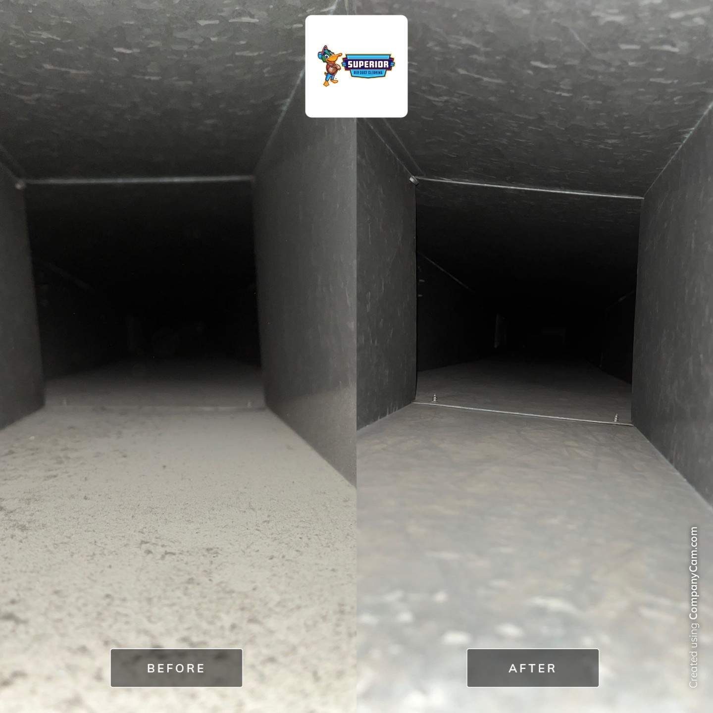 Air Duct Cleaning With a Vacuum Truck in Rochester, PA by Superior Air Duct Cleaning