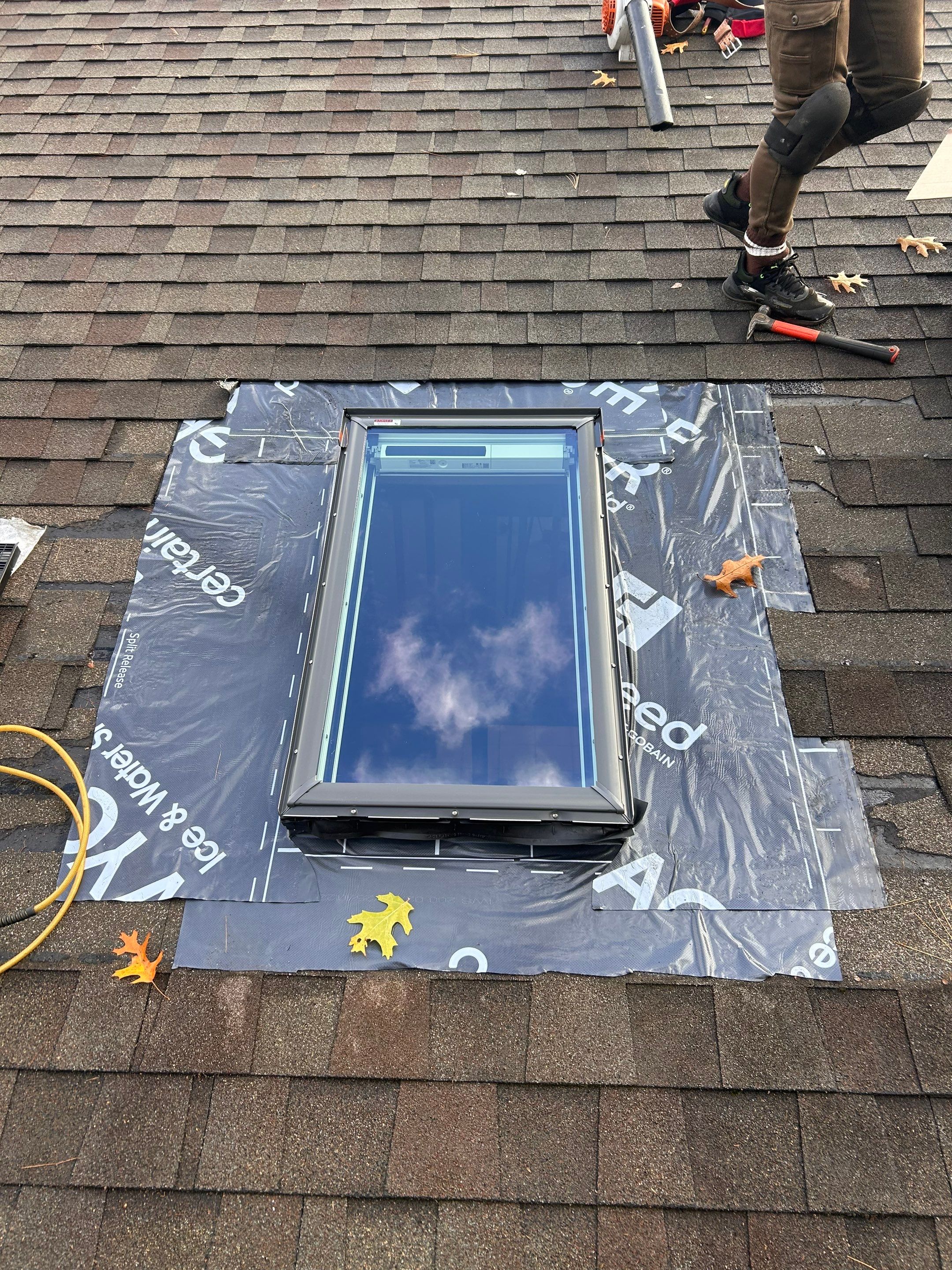 Tewksbury Leaking Skylight Replacement with Complete Ventilation System by Mighty Dog Roofing of Greater Middlesex County