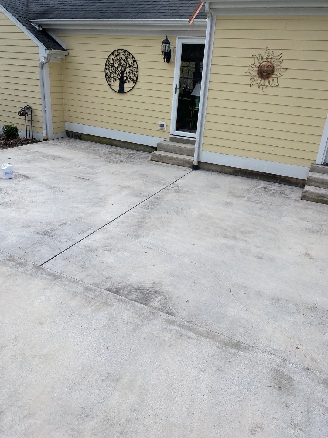 Large Patio + Garage Project in Pittsburgh by Floors in a Day, Inc