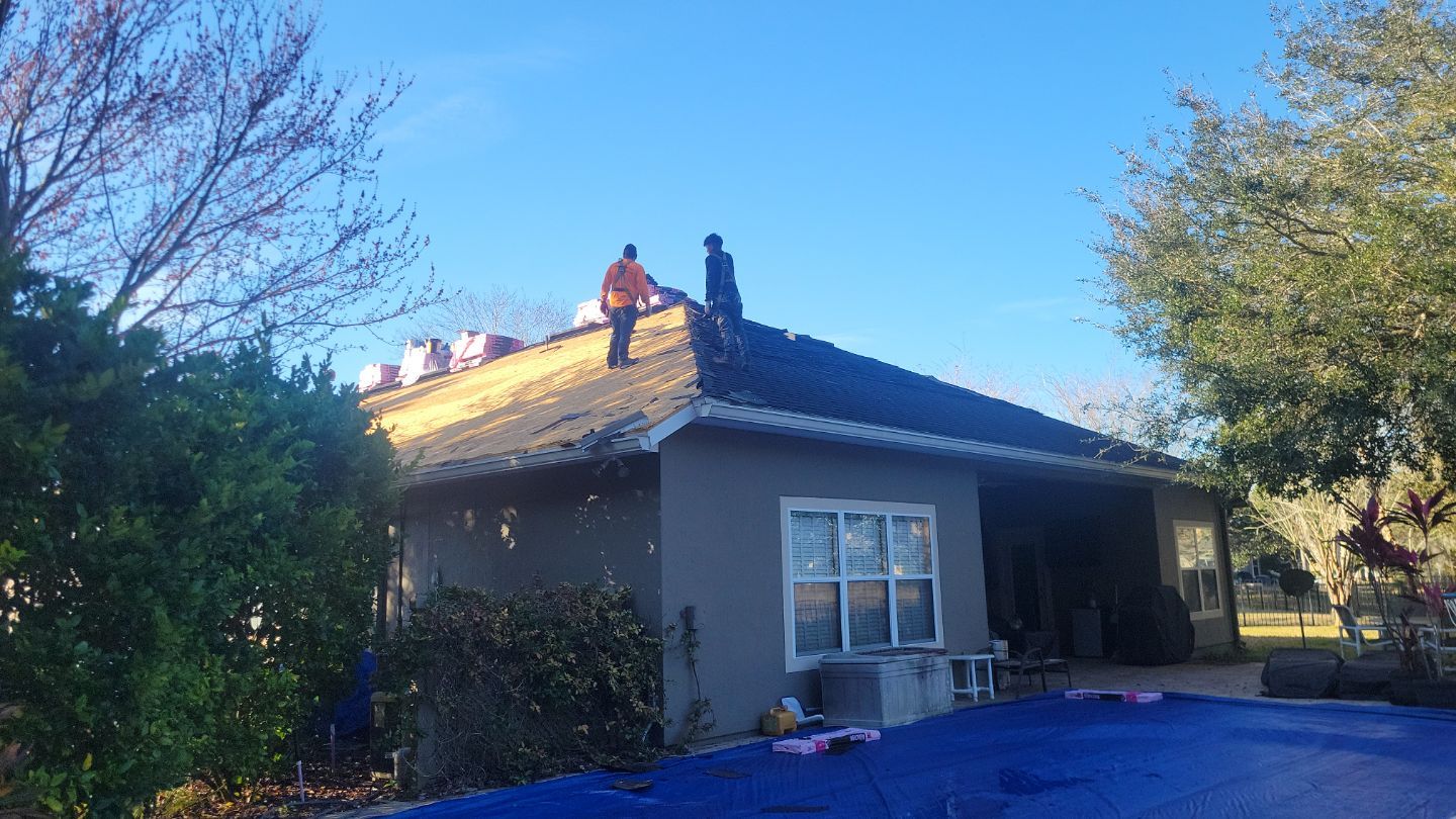 Residential Roofing Installation using Owens Corning TruDefinition Duration Shingles by Galaxy Builders, Inc.