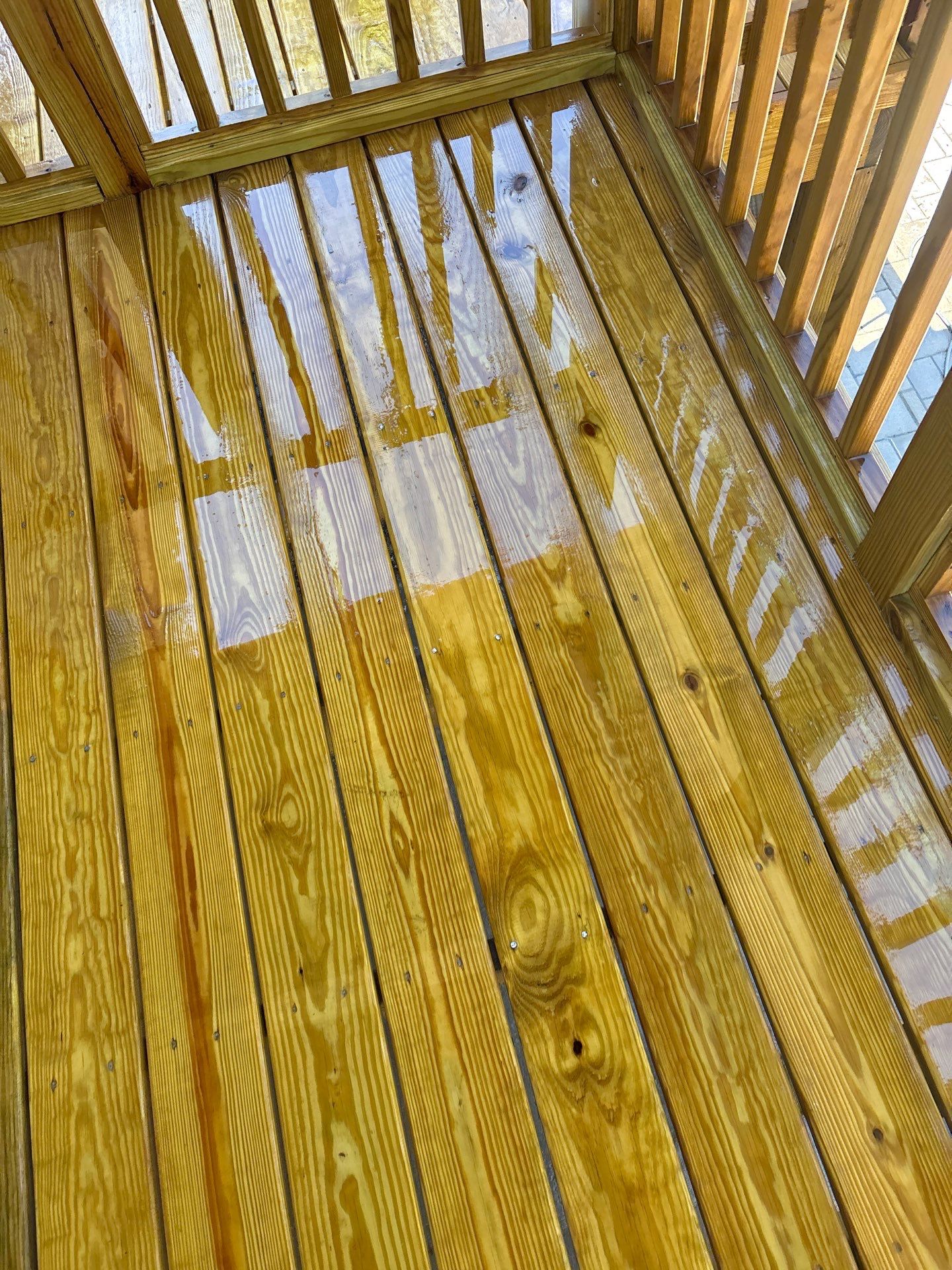 Deck using Wood Sealant by DuraSeal